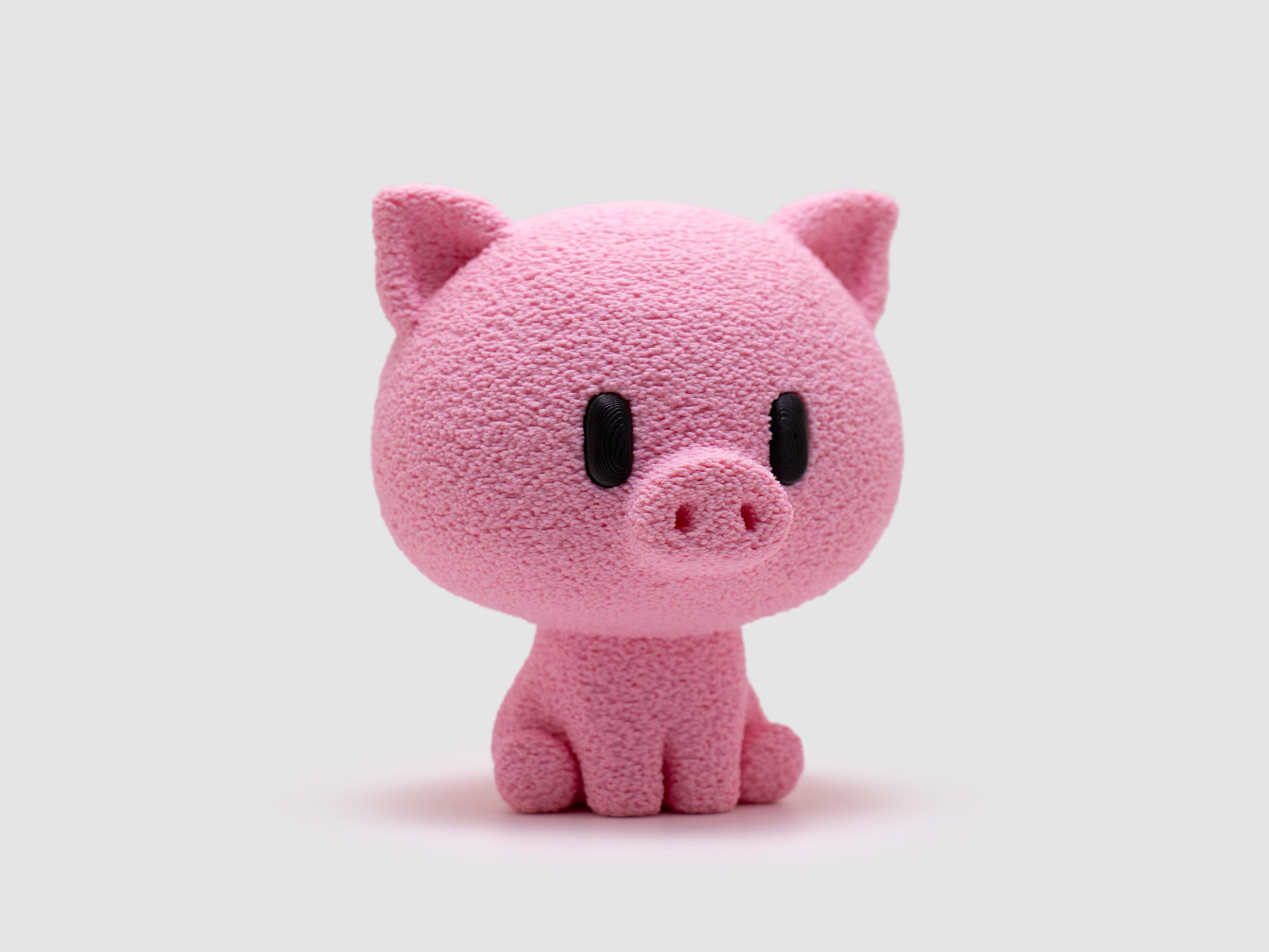 Cochon — figurine & socle