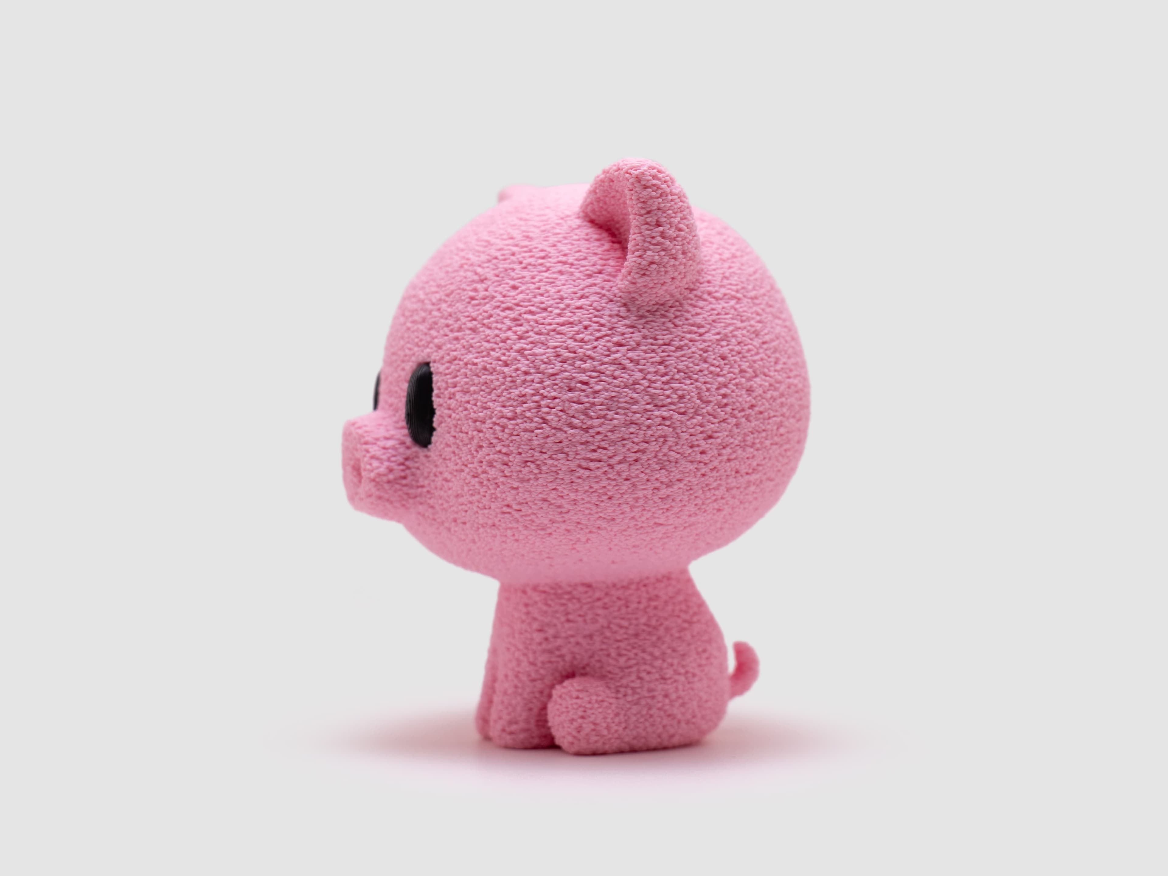 Cochon — figurine & socle
