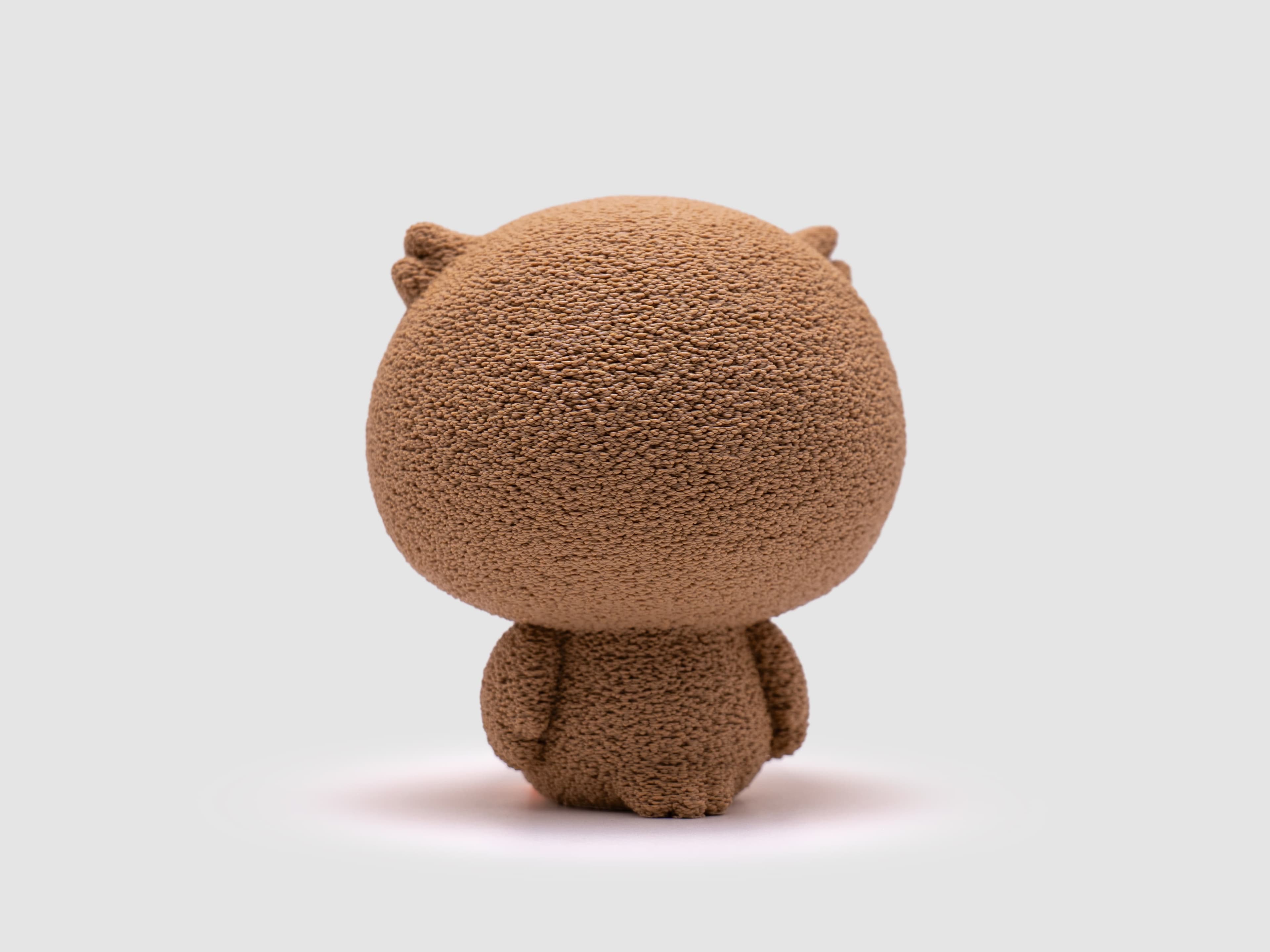 Hibou — figurine & socle