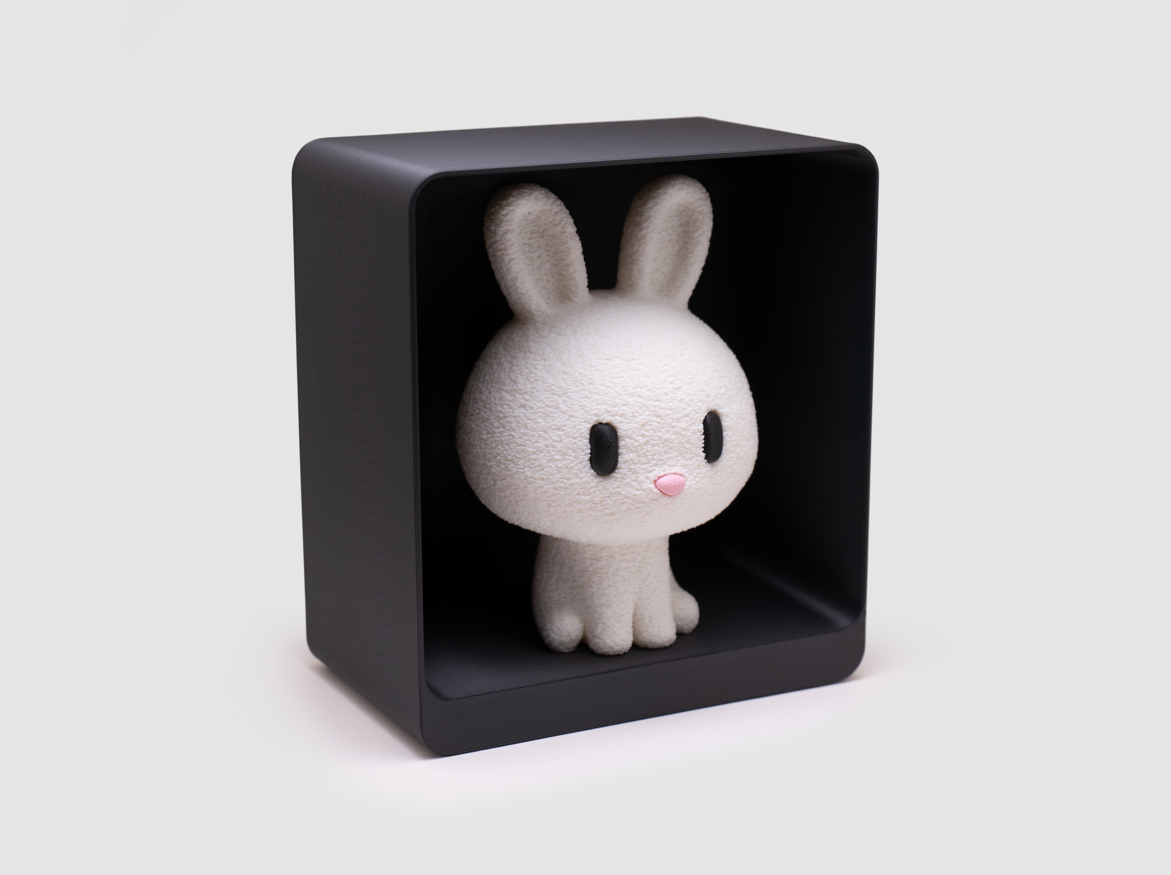Lapin de Pâques — figurine & socle