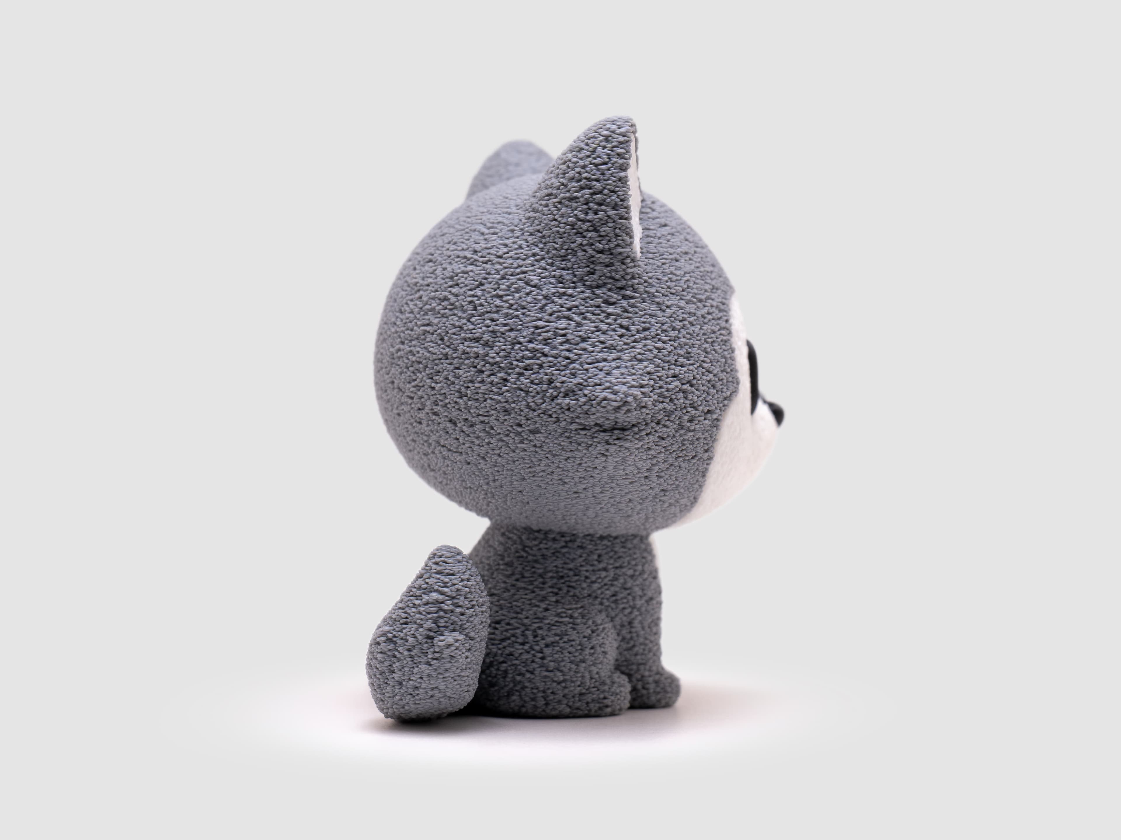 Loup — figurine & socle