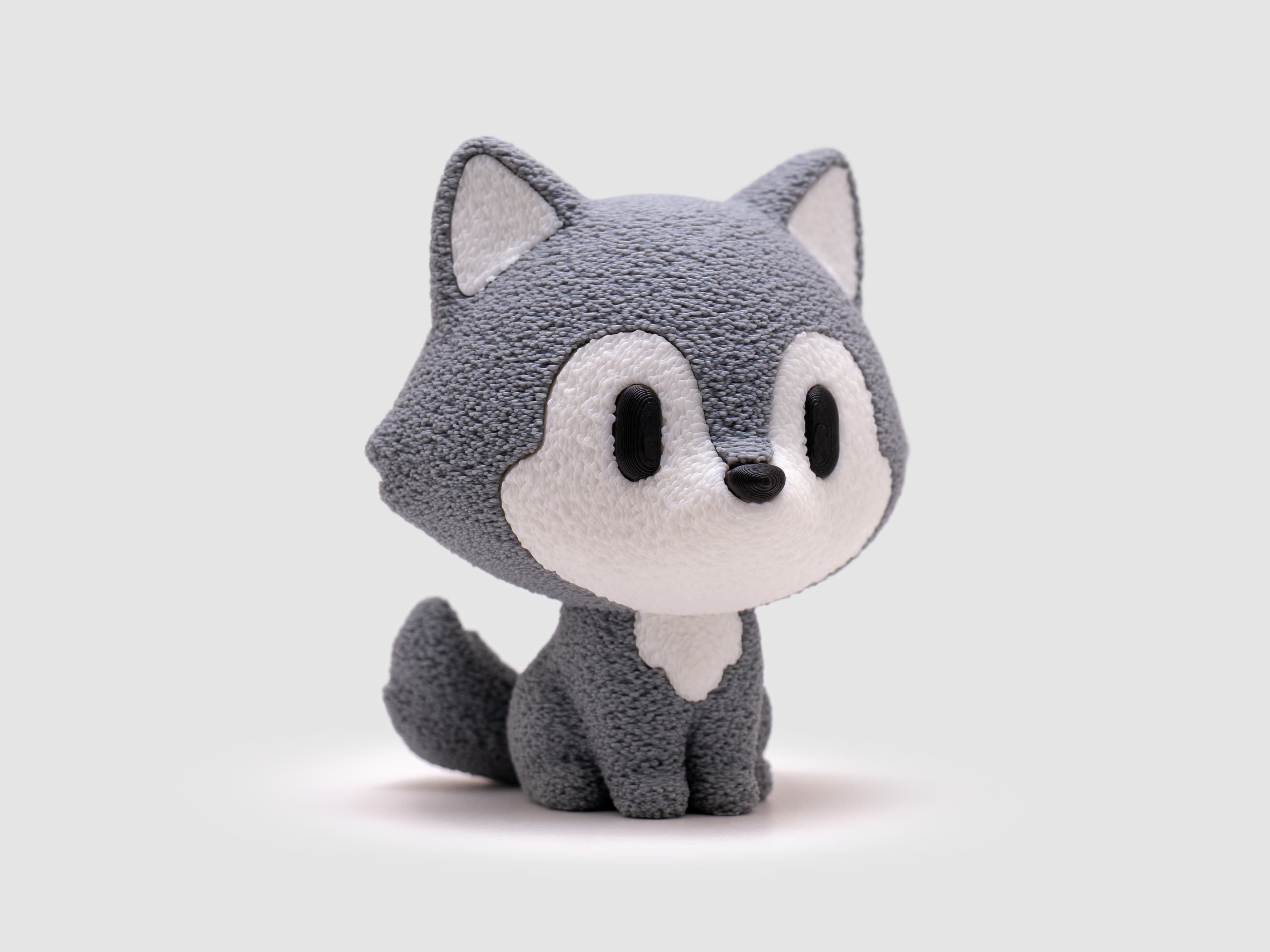 Loup — figurine & socle