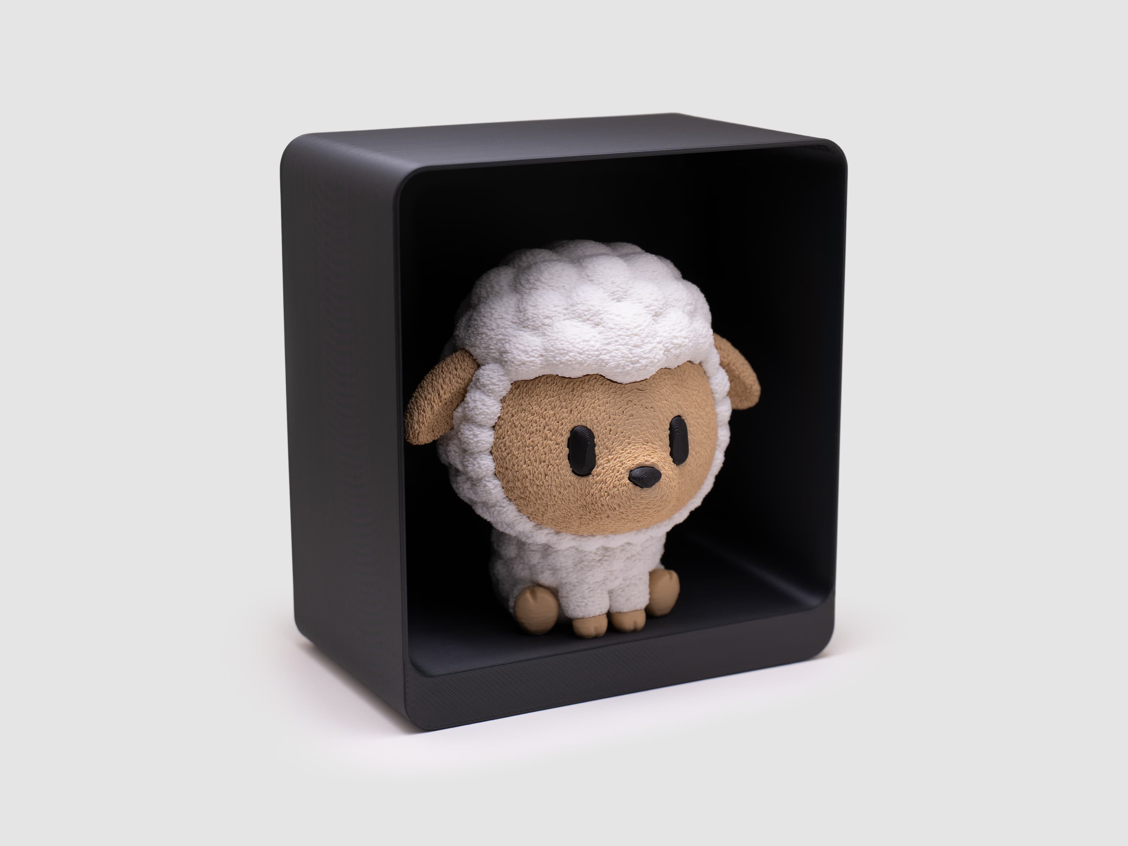 Mouton — figurine & socle