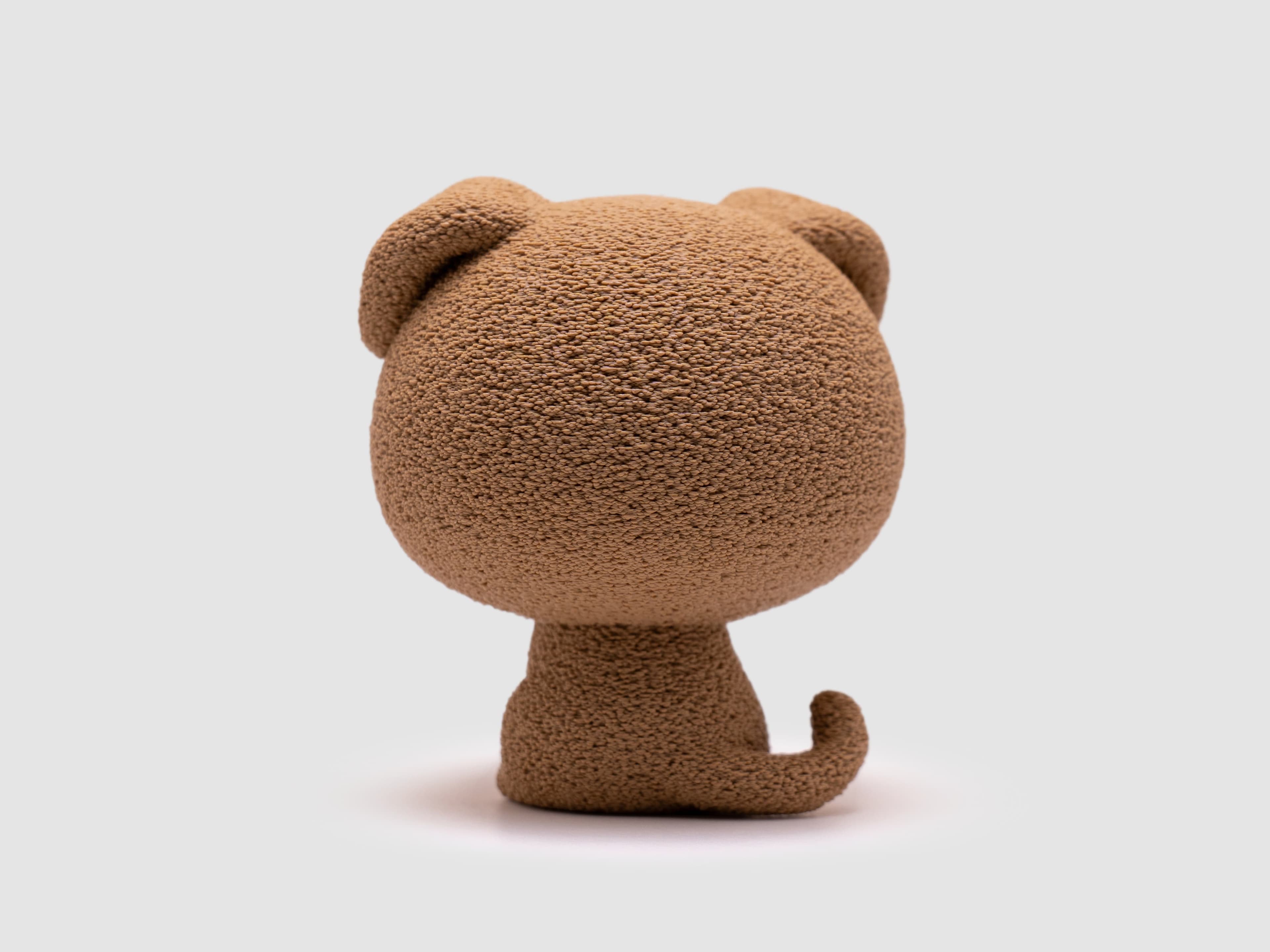Petit chien — figurine & socle