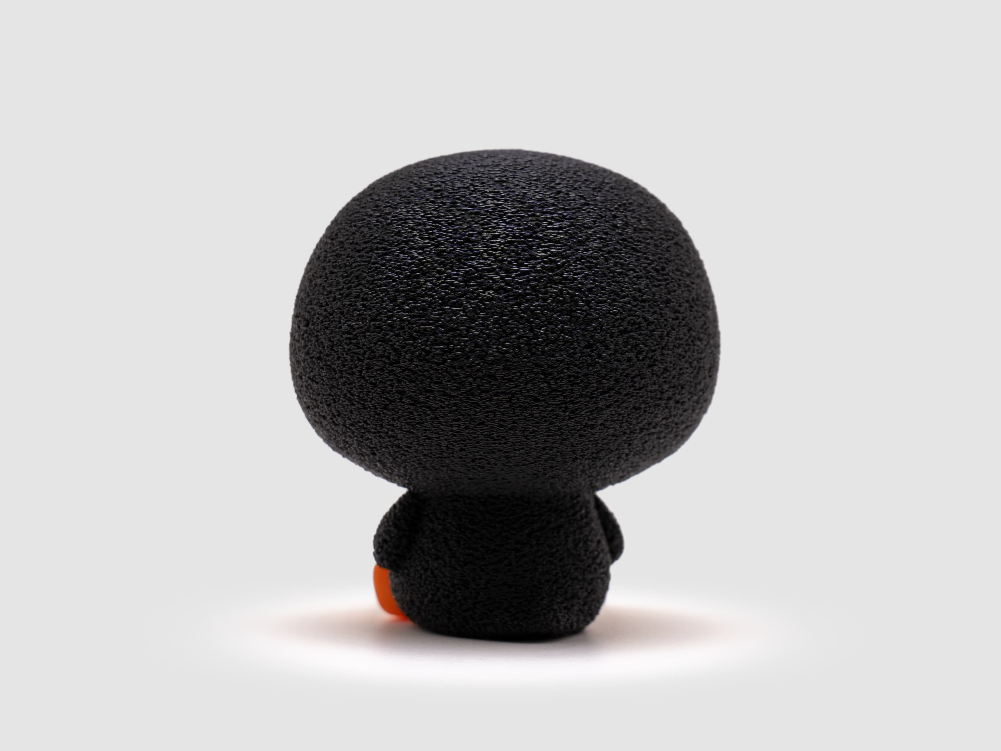 Pingouin — figurine & socle