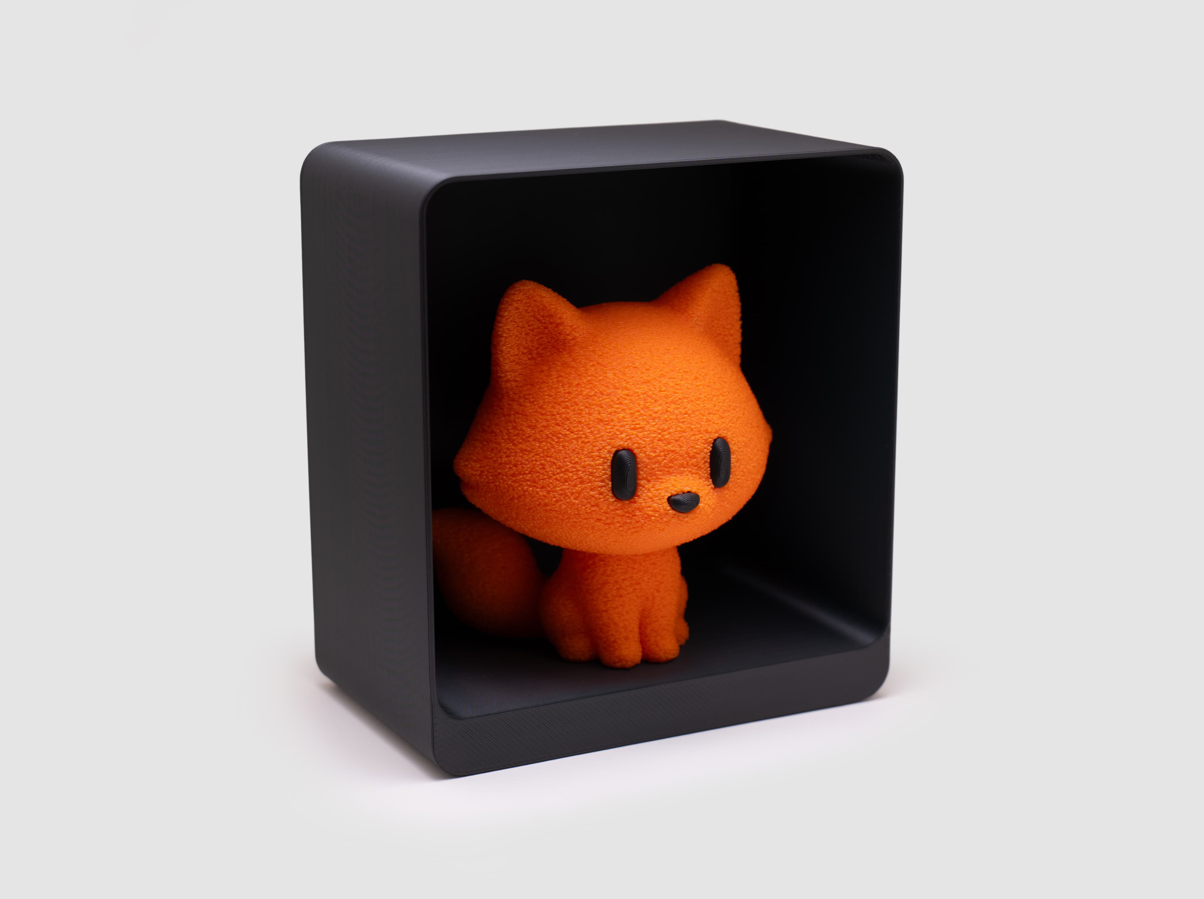Renard — figurine & socle