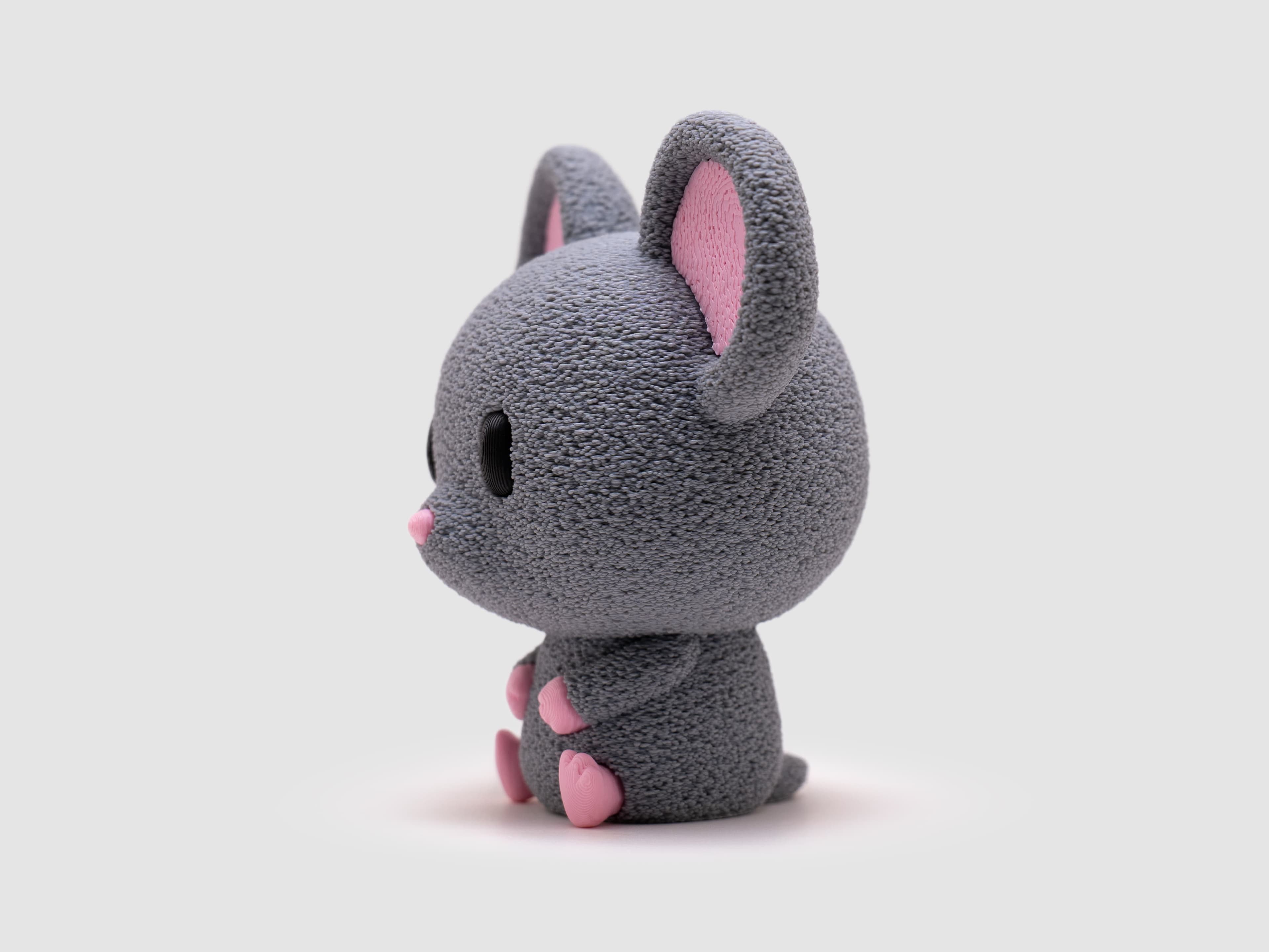 Souris — figurine & socle