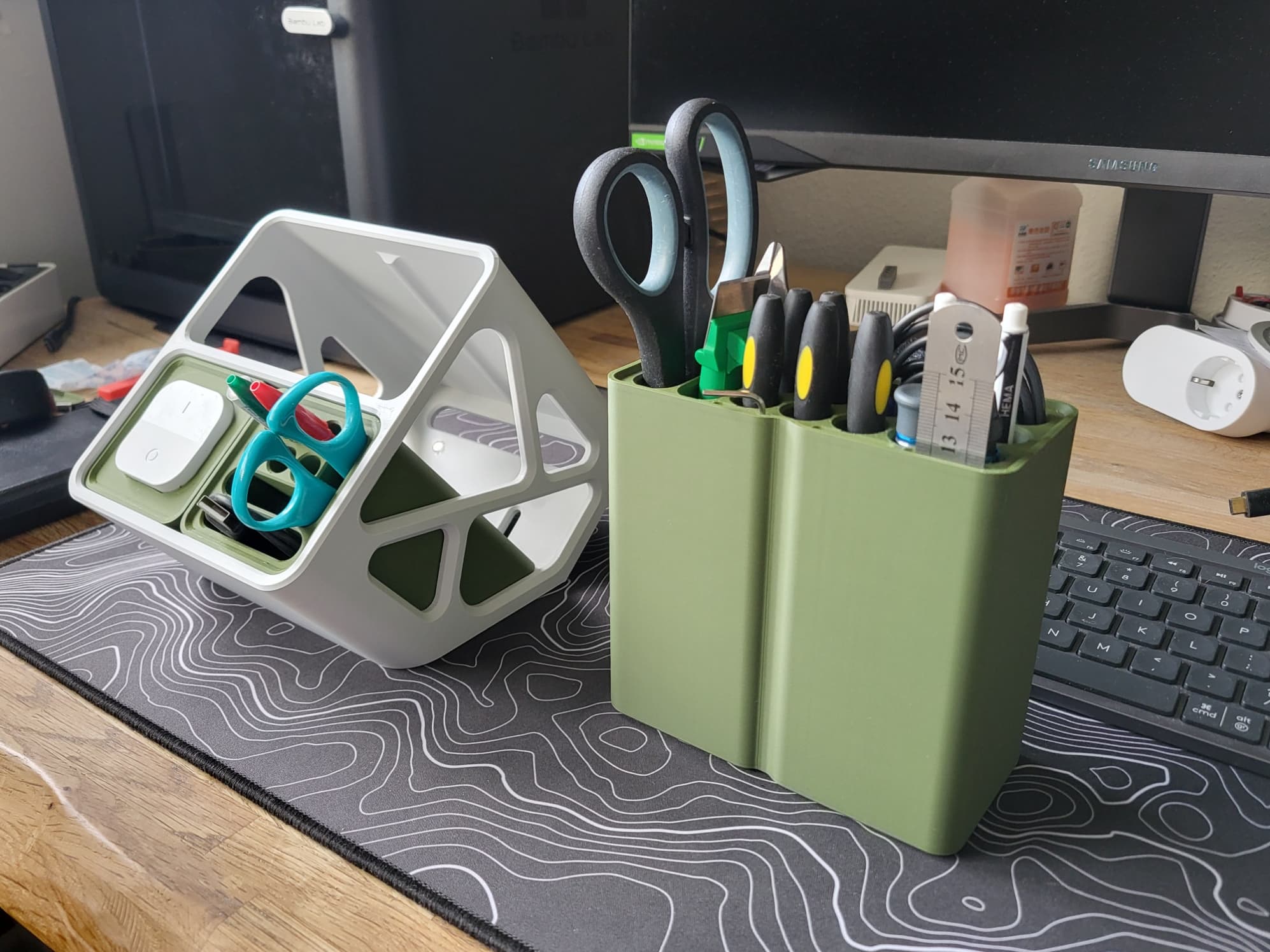 Organiseur de bureau modulaire