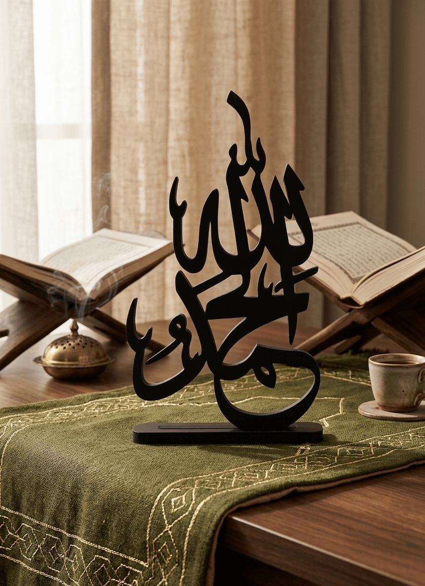 Alhamdulillah — support calligraphie (déco islamique)
