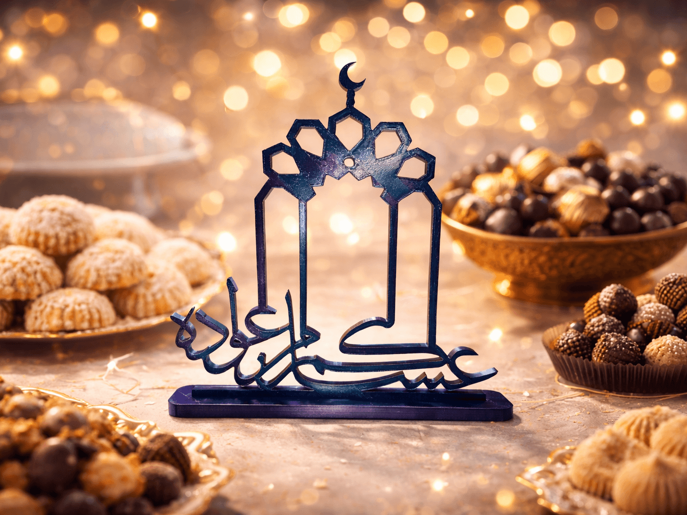 Asakum Min Awadah — arche Aïd (déco arabe)