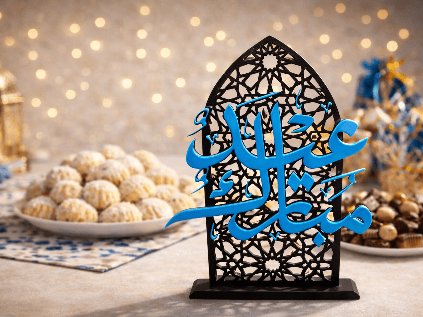 Aïd Moubarak — arche islamique (calligraphie)