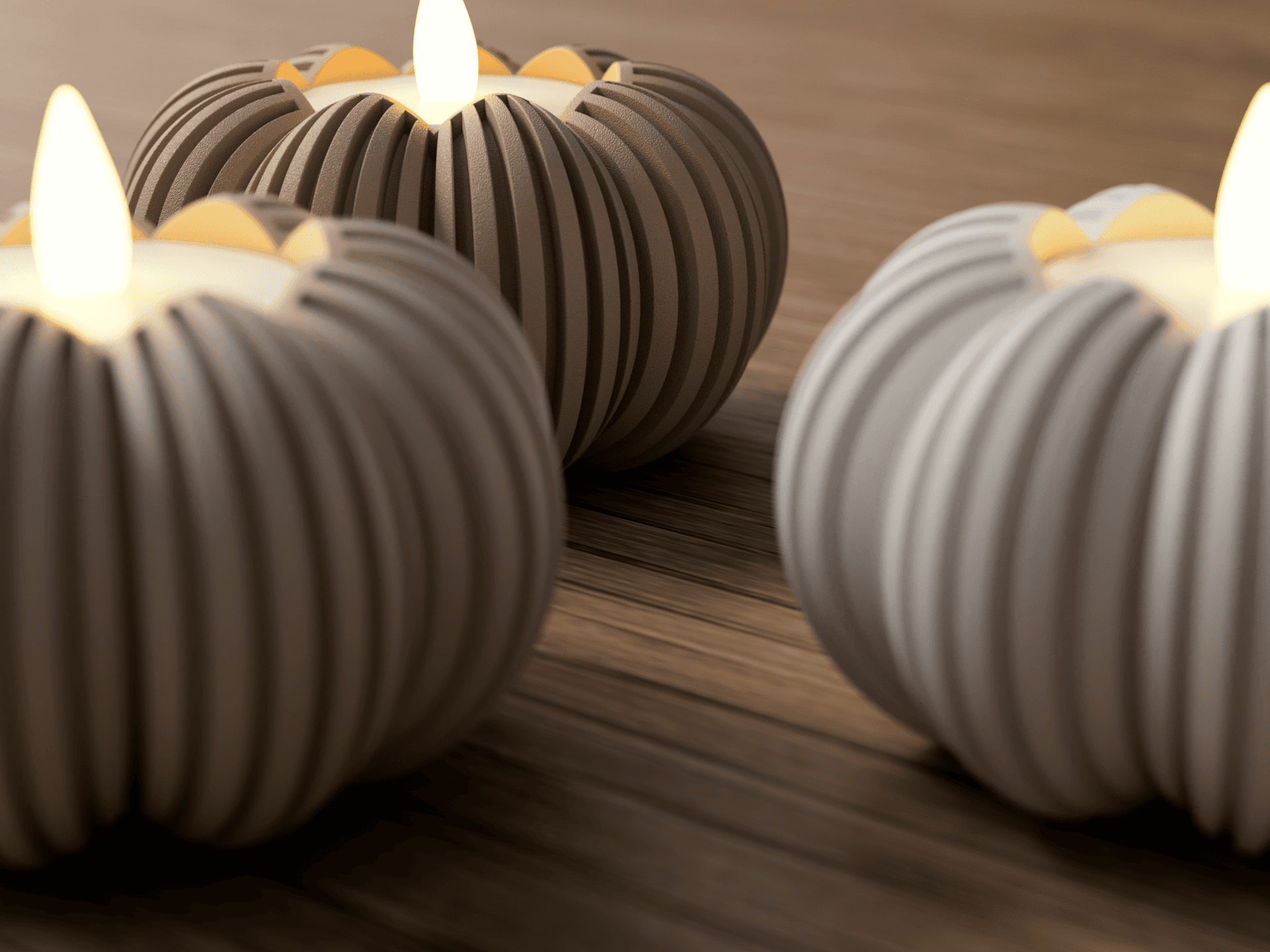 Photophore Citrouille (bougie LED)