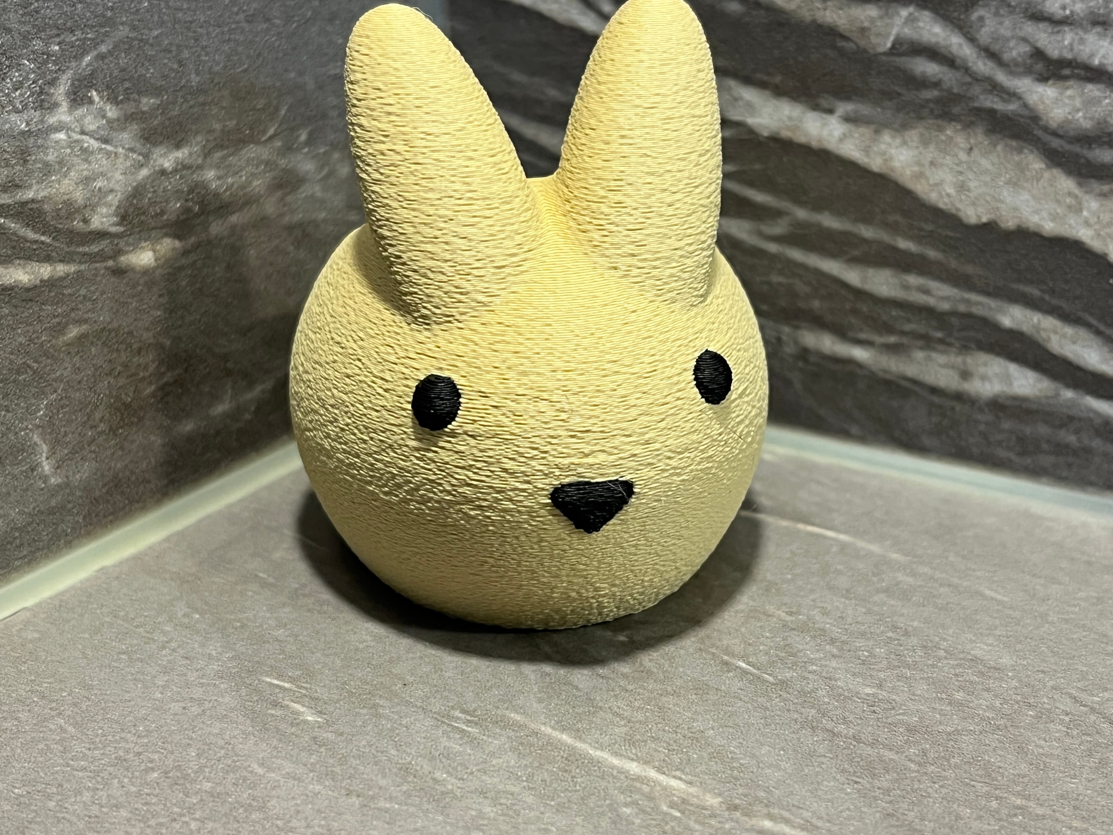 Photophore Lapin de Pâques (bougie LED)