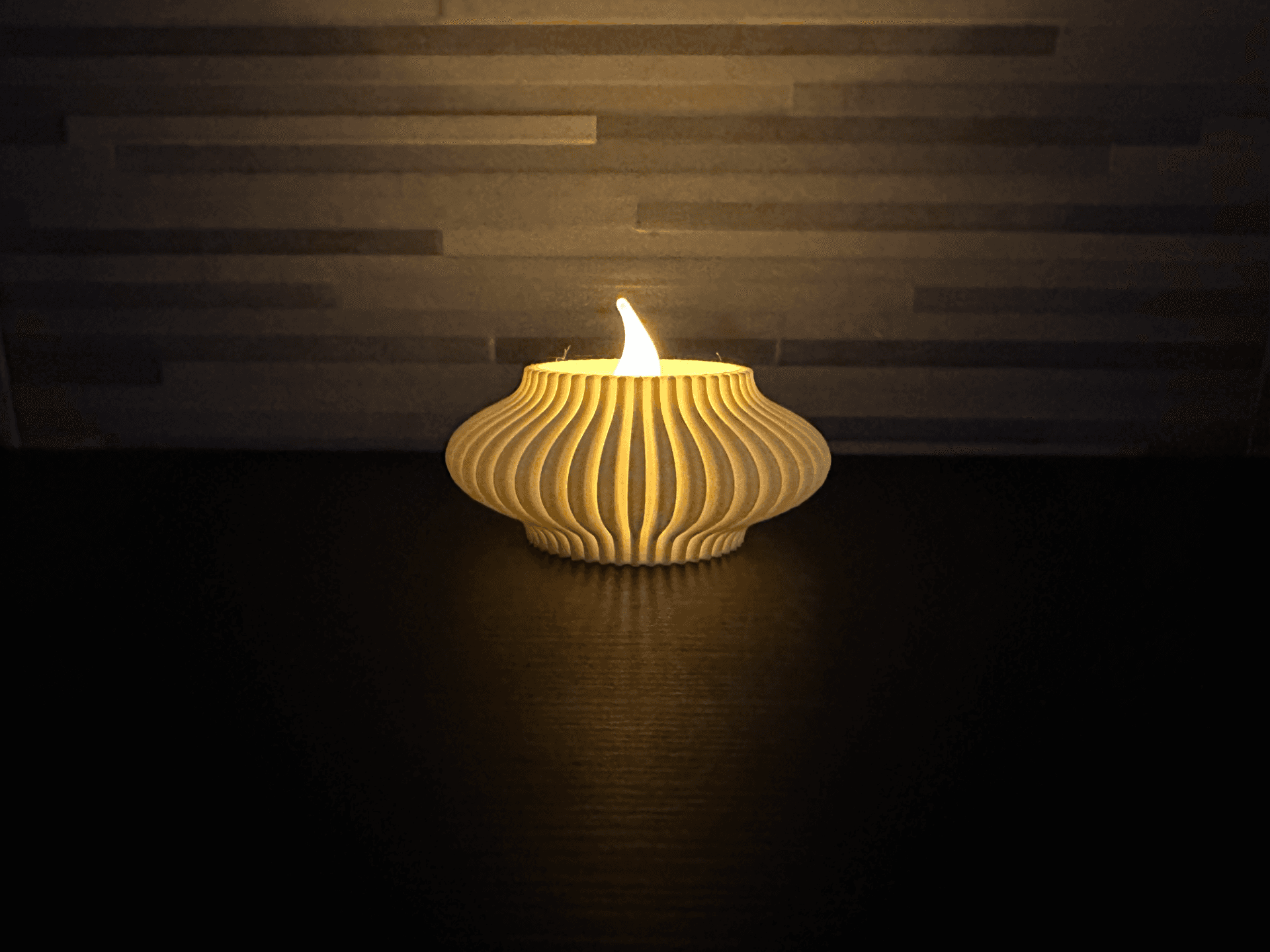Photophore Moderne (bougie LED)