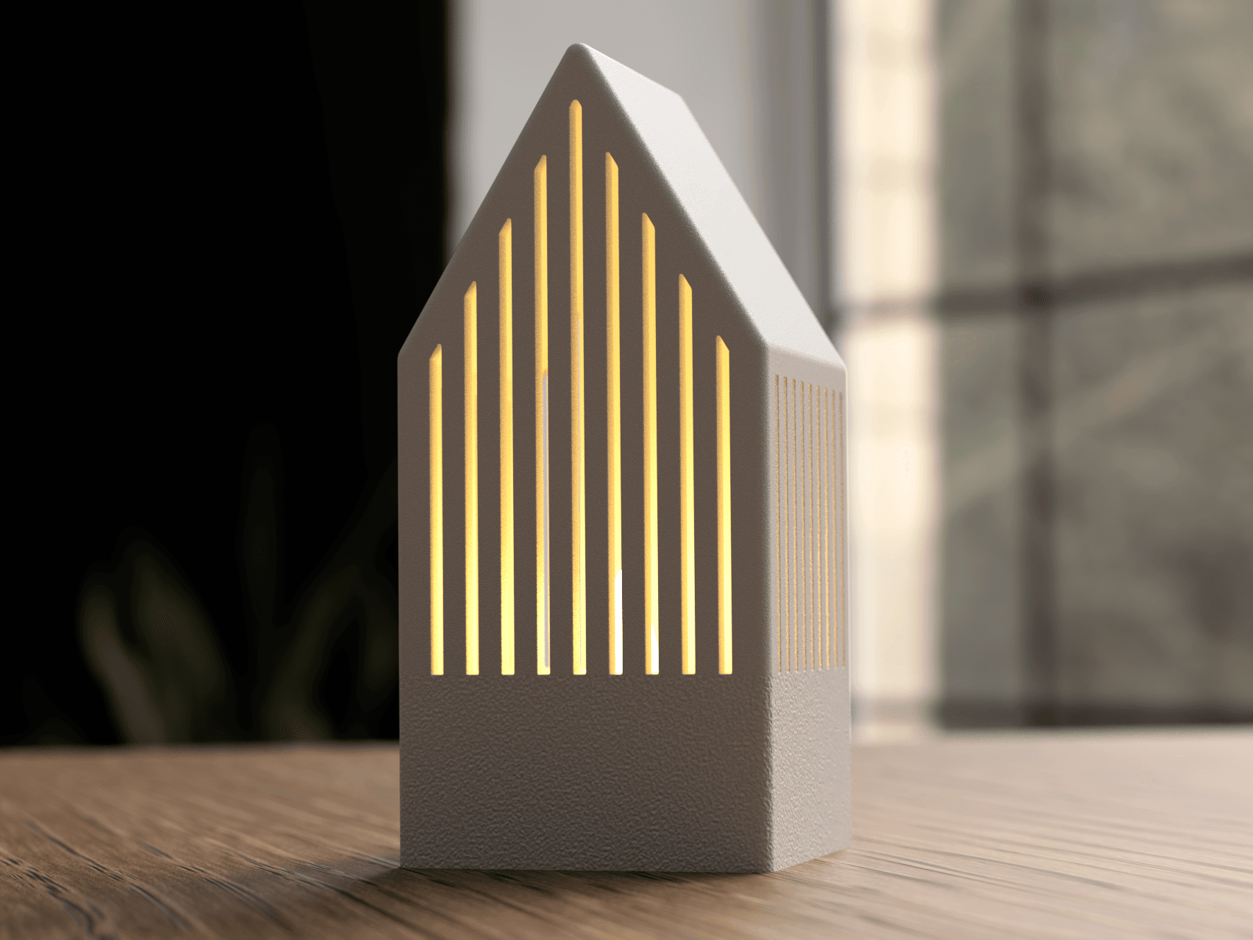 Maison Lumineuse Japandi (bougie LED)