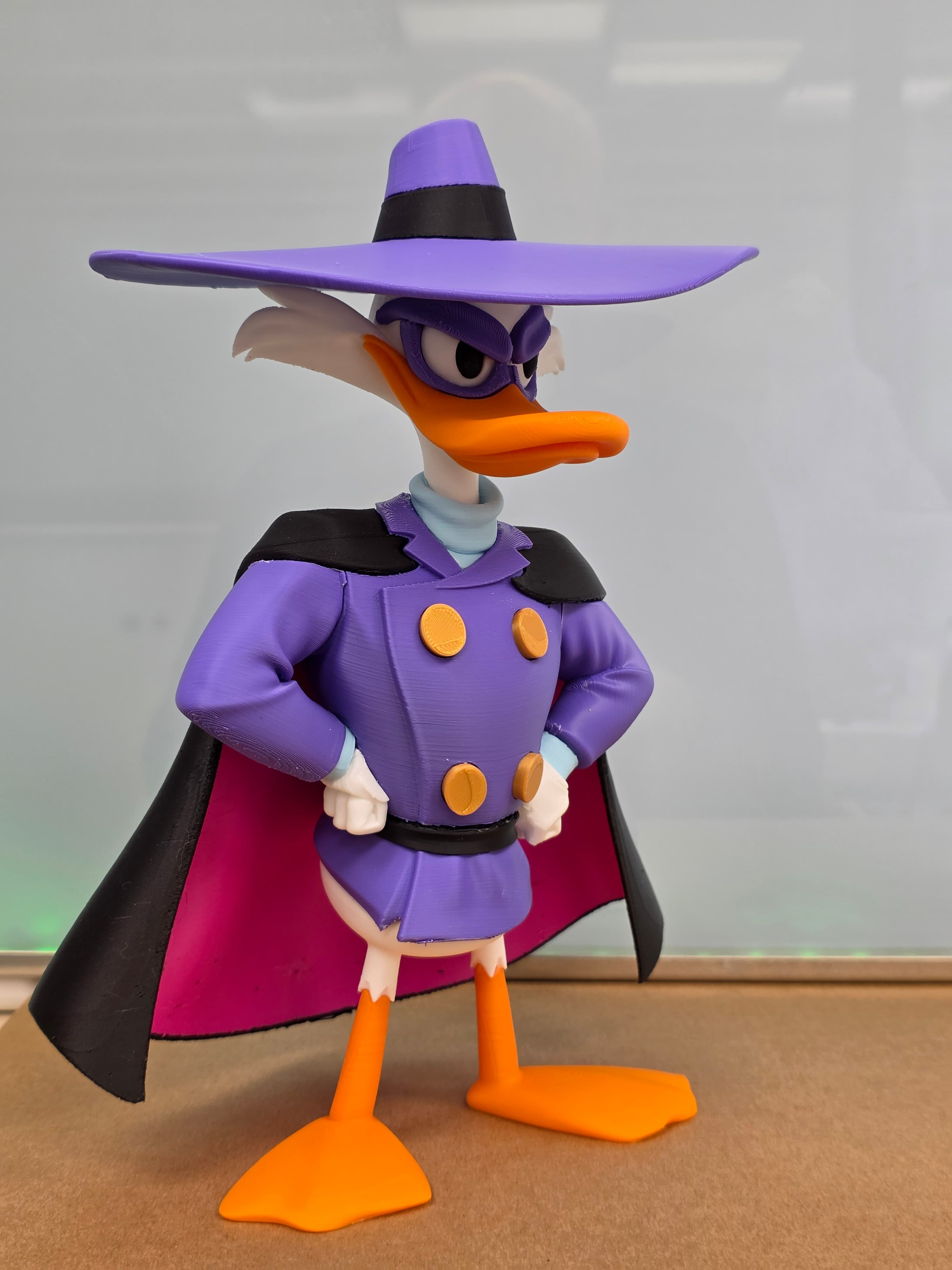 Darkwing Duck — figurine multicolore