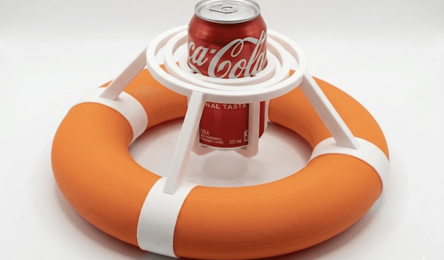 Porte-gobelet flottant gyroscopique (piscine)
