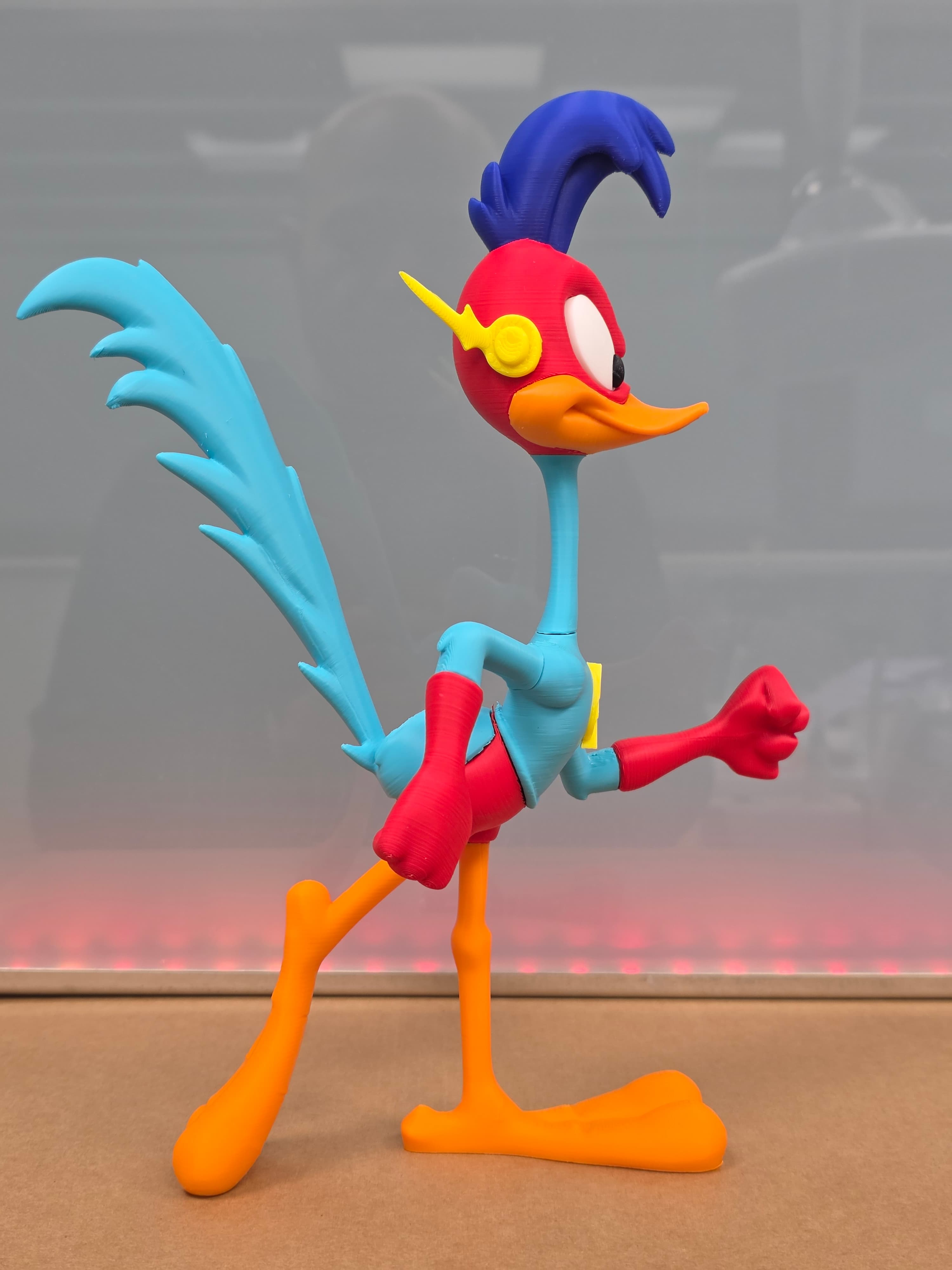 Bip Bip en Flash — figurine multicolore