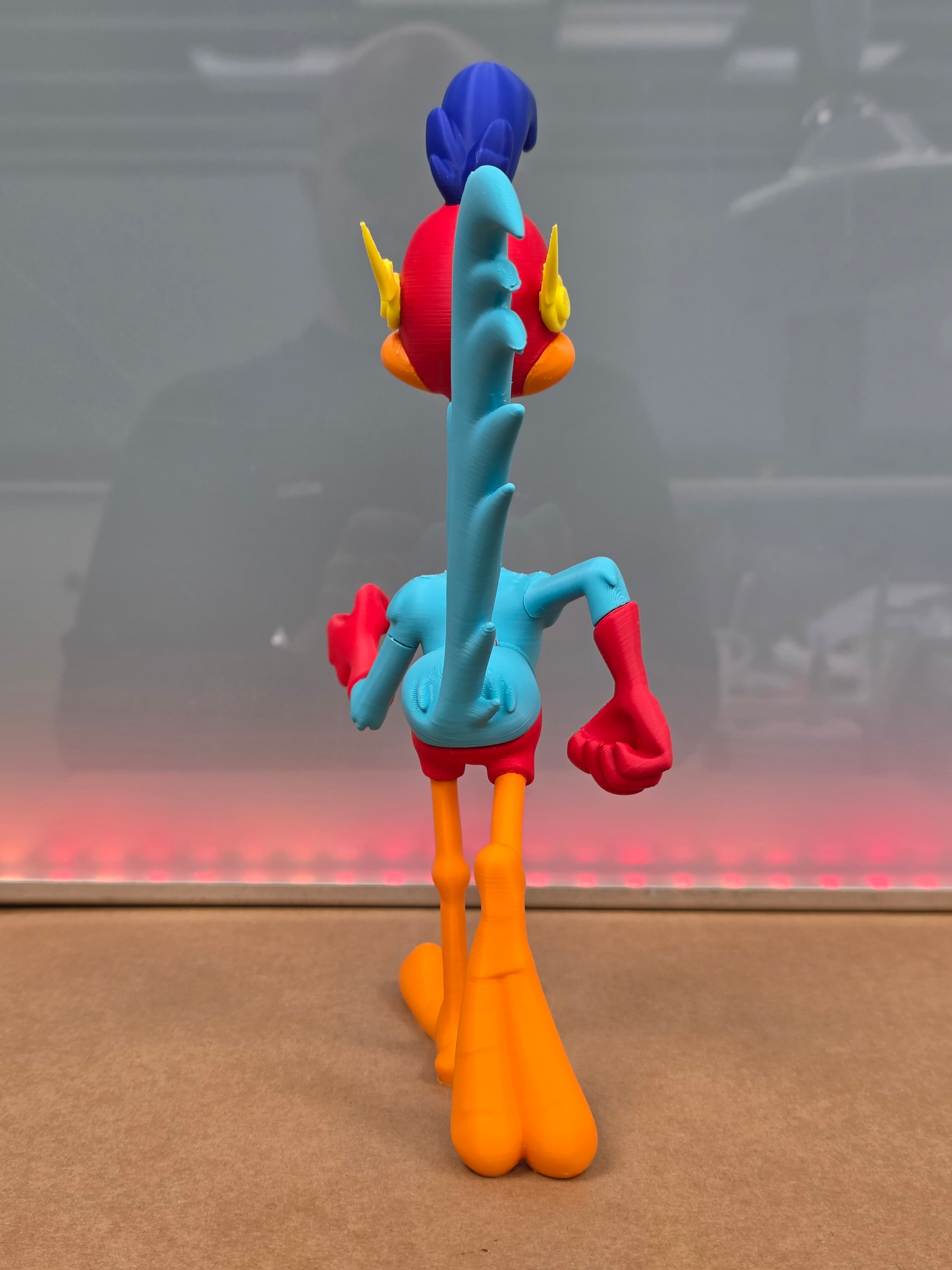 Bip Bip en Flash — figurine multicolore