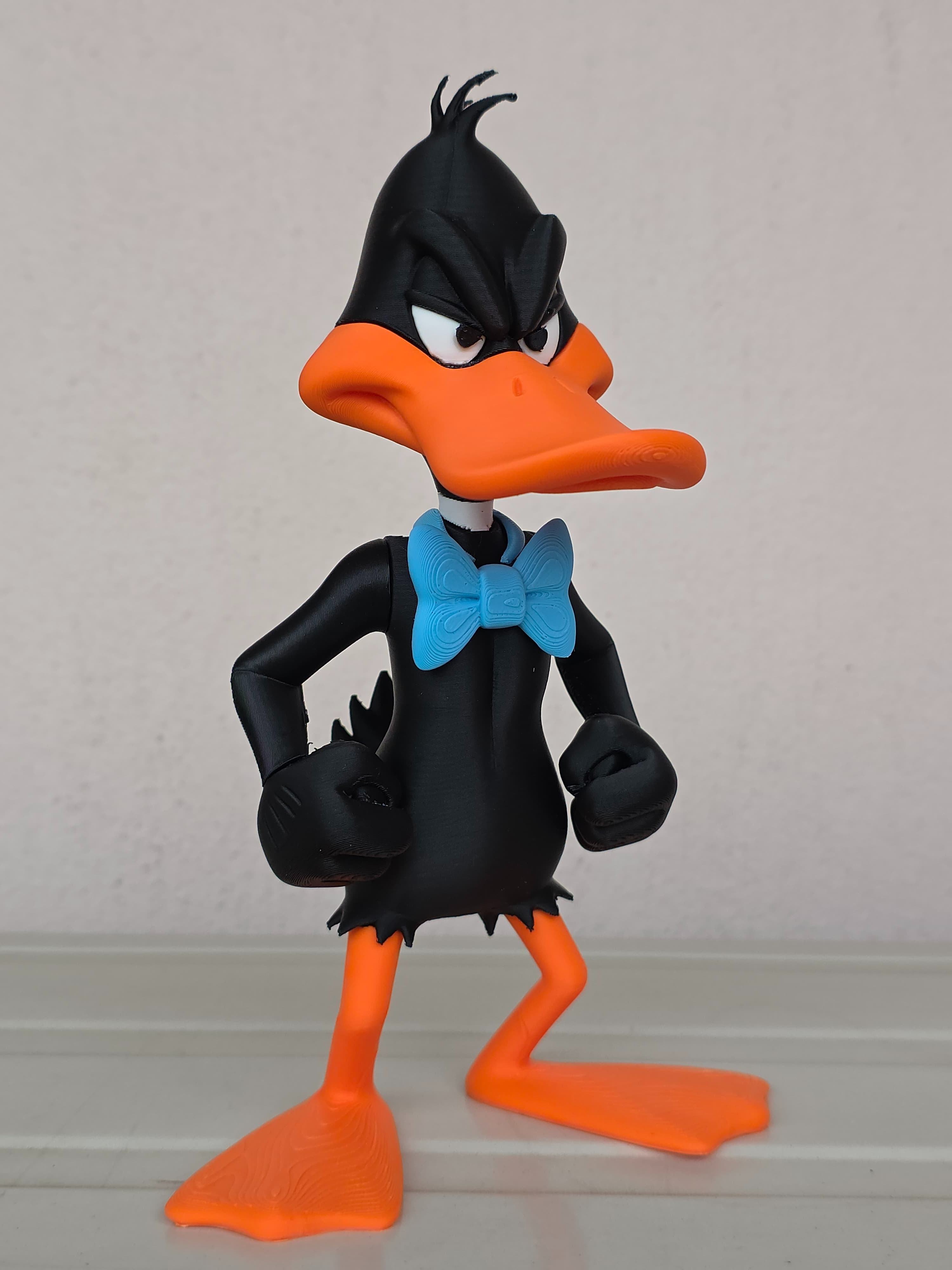 Daffy Duck (Furieux) — figurine multicolore