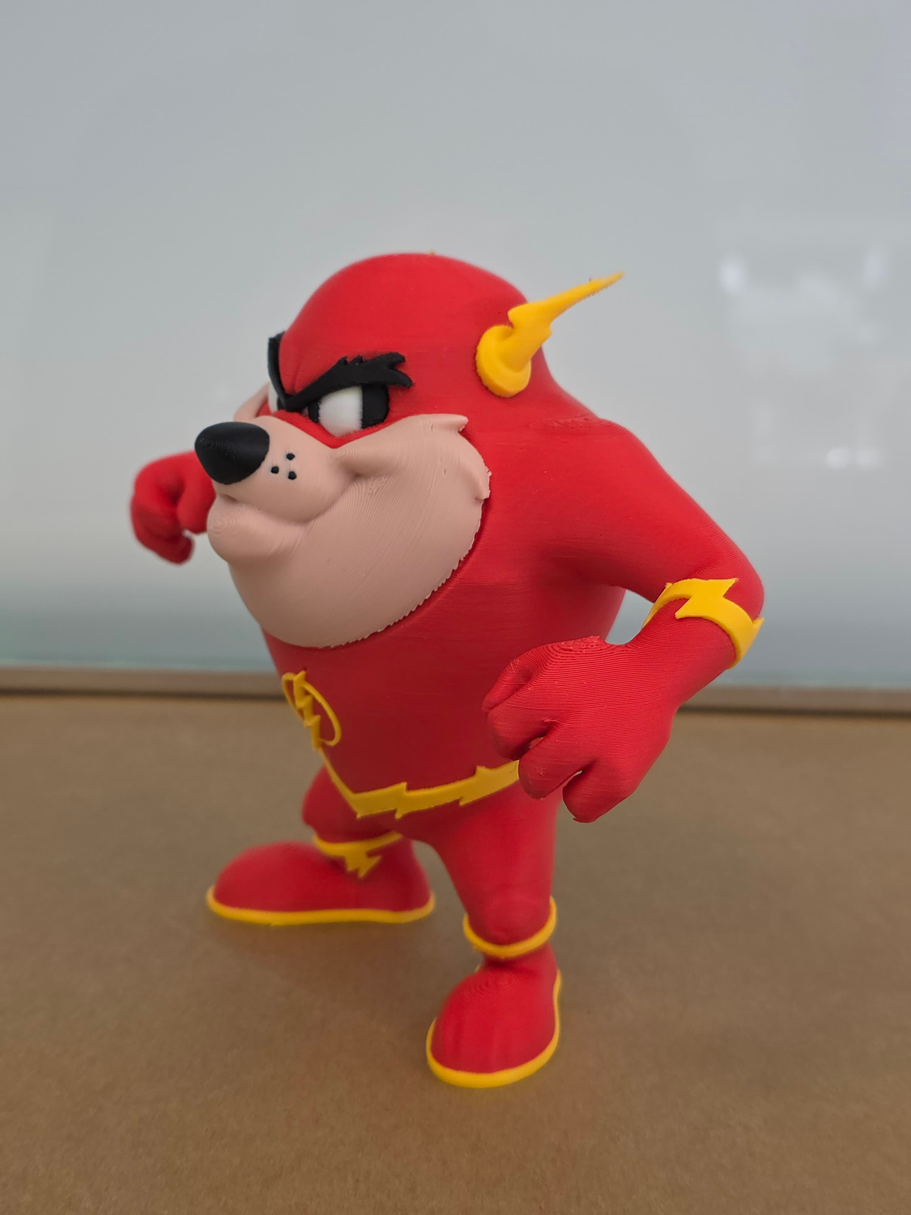 Taz en Flash — figurine multicolore