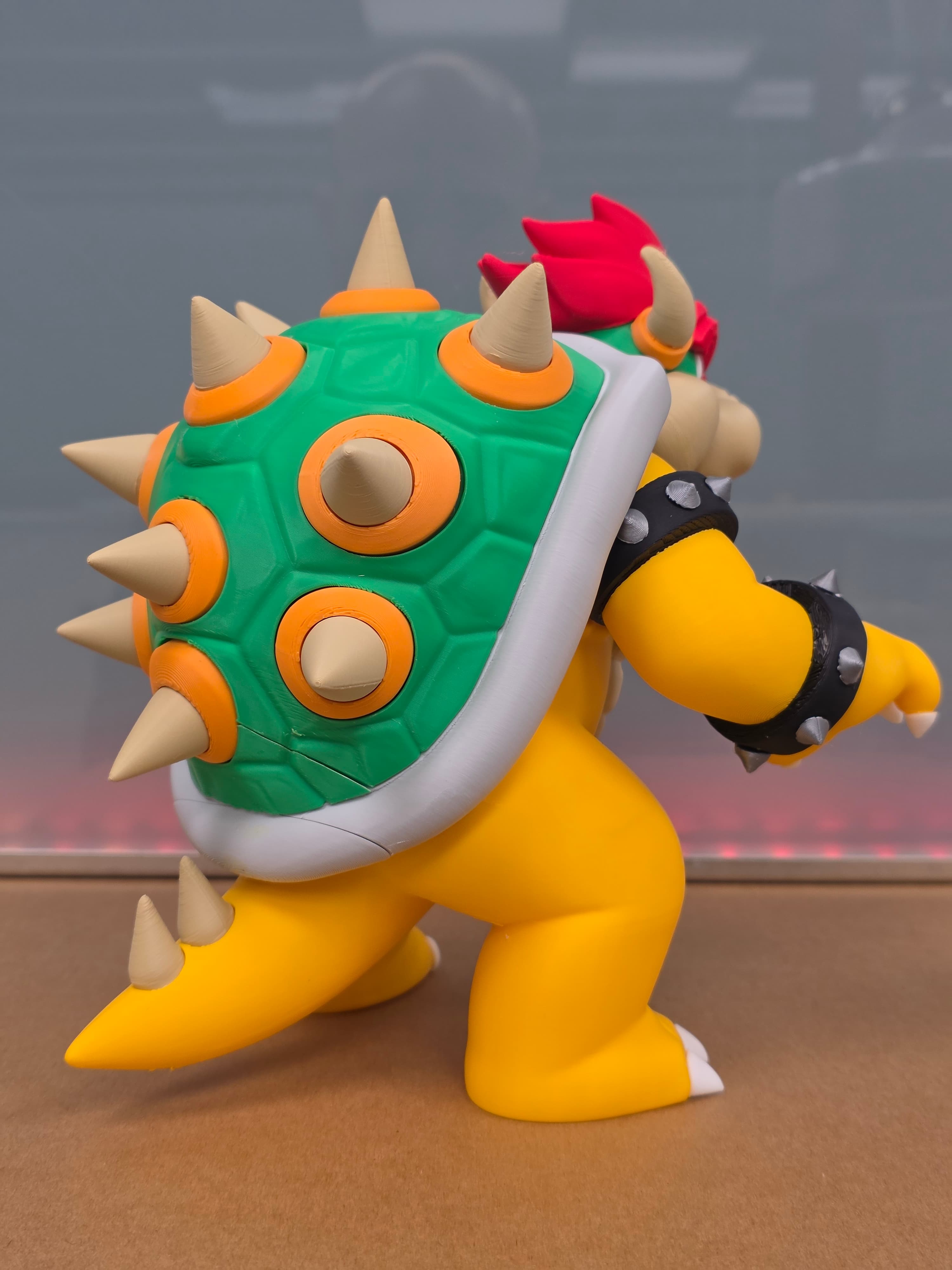 Bowser — figurine multicolore