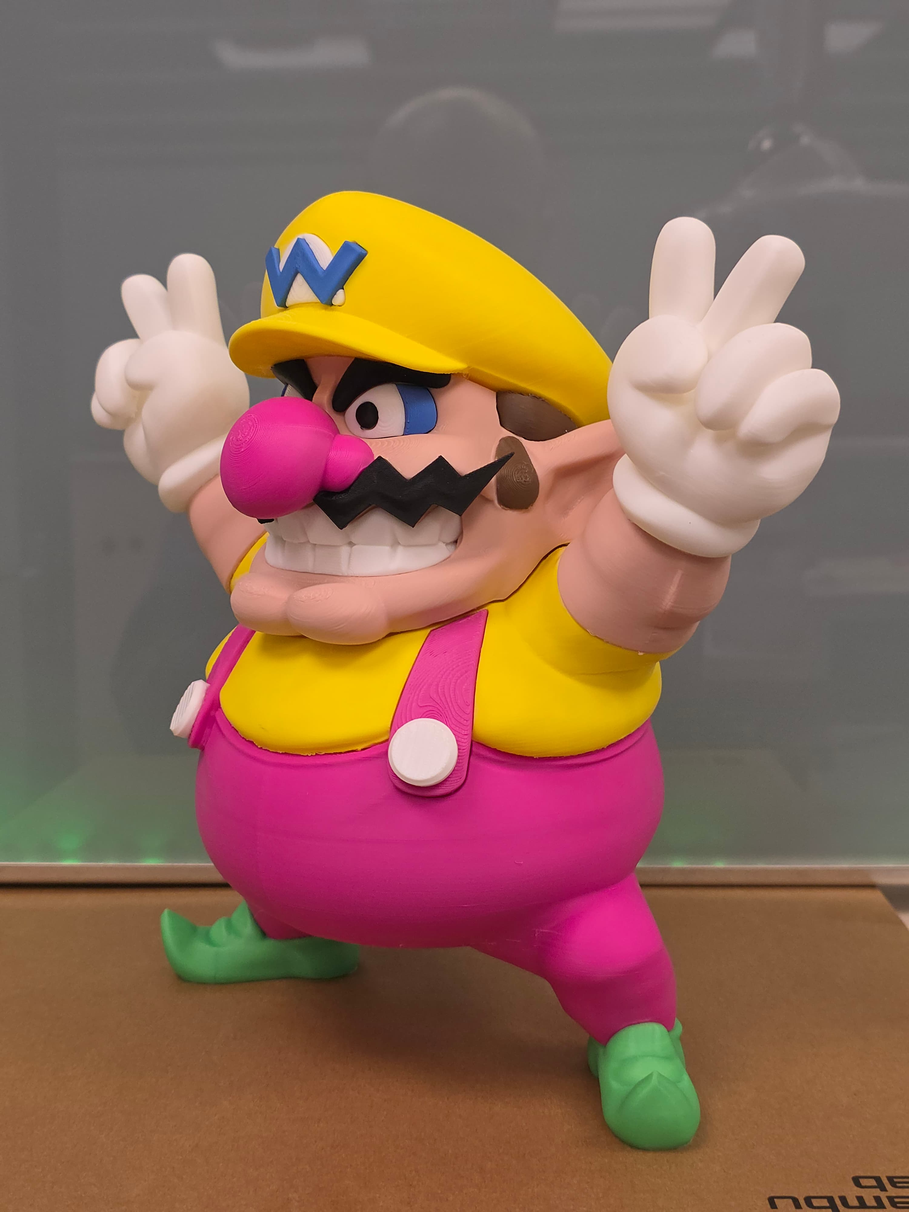 Wario — figurine multicolore