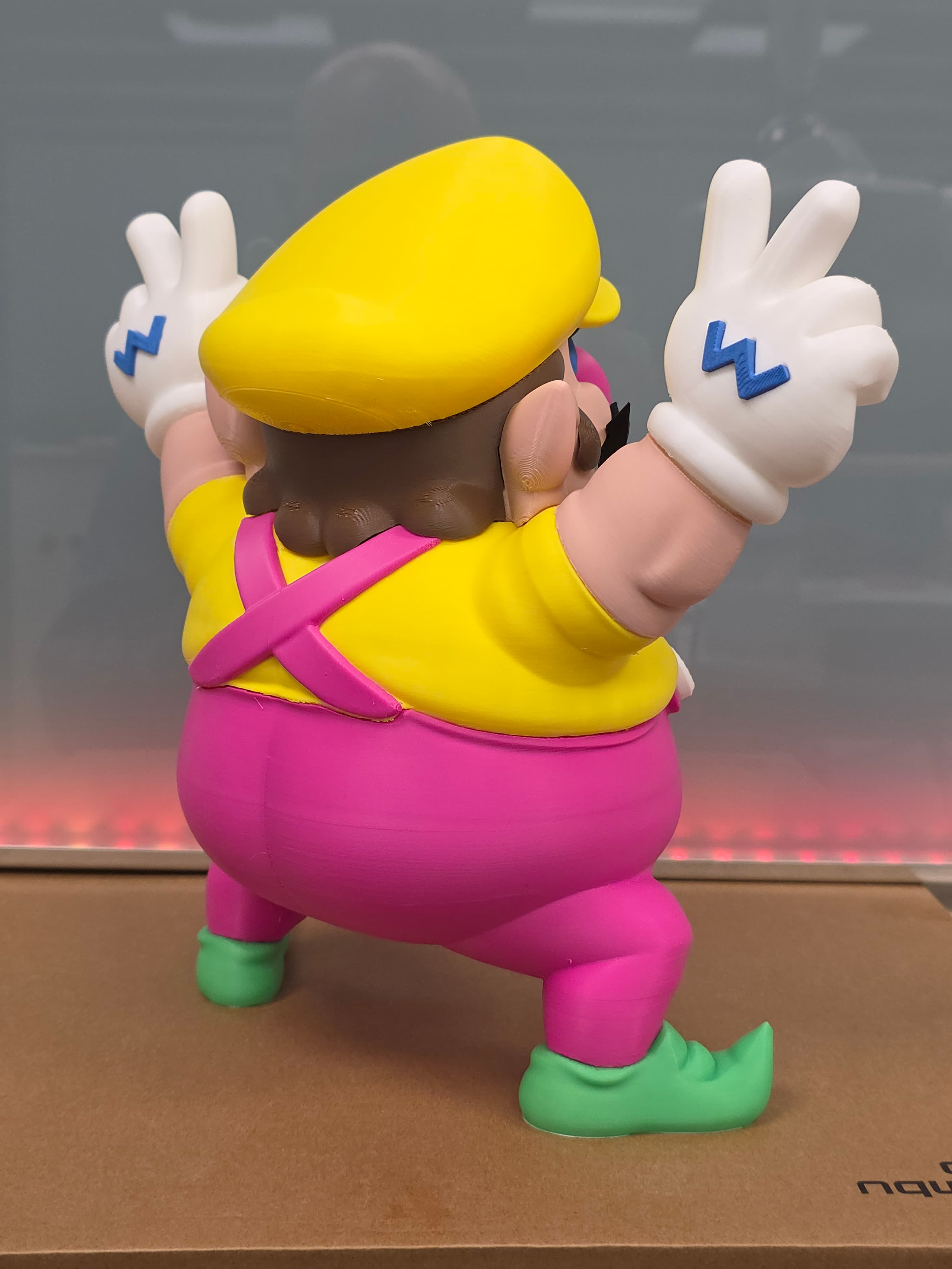 Wario — figurine multicolore