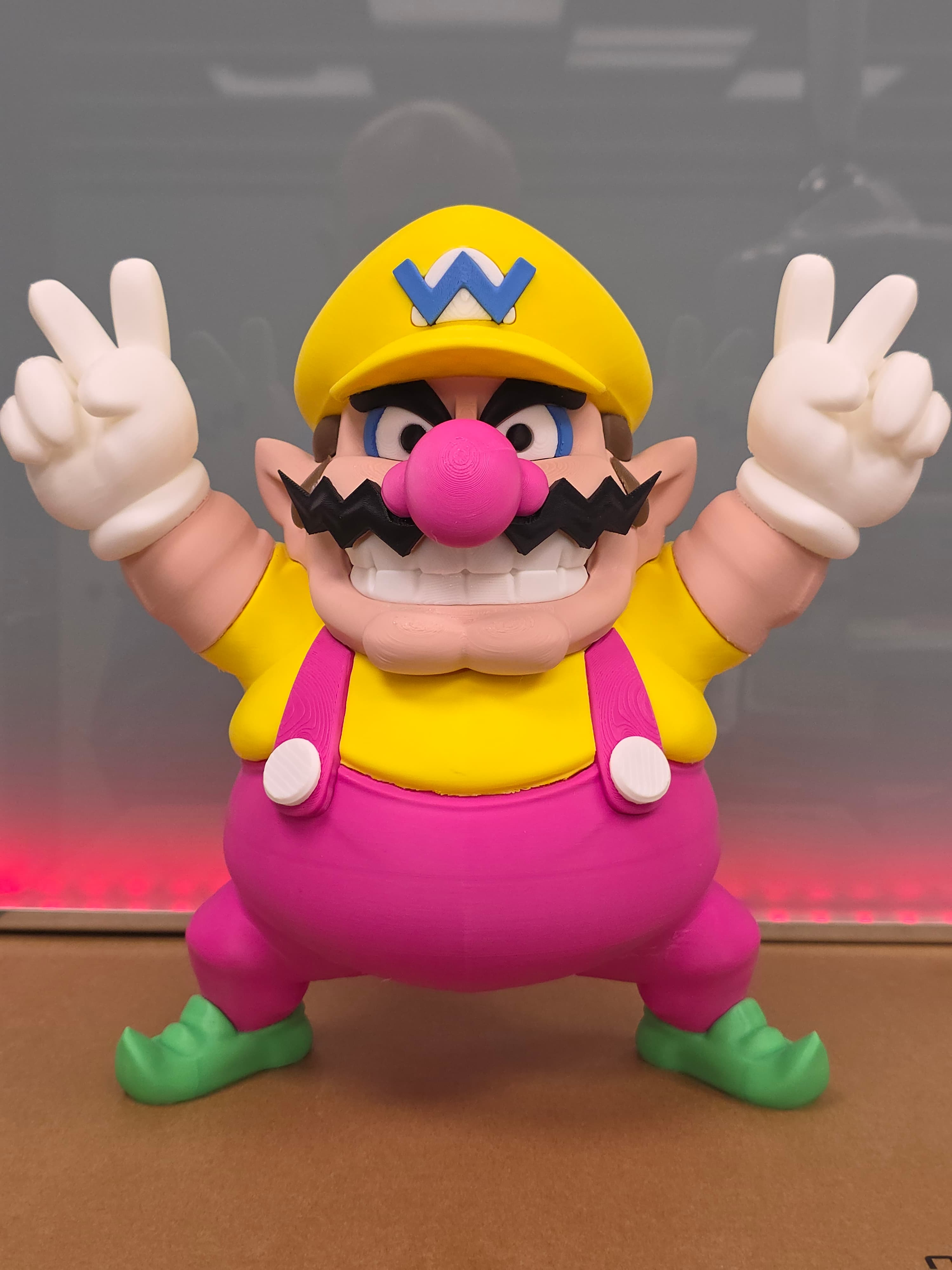 Wario — figurine multicolore