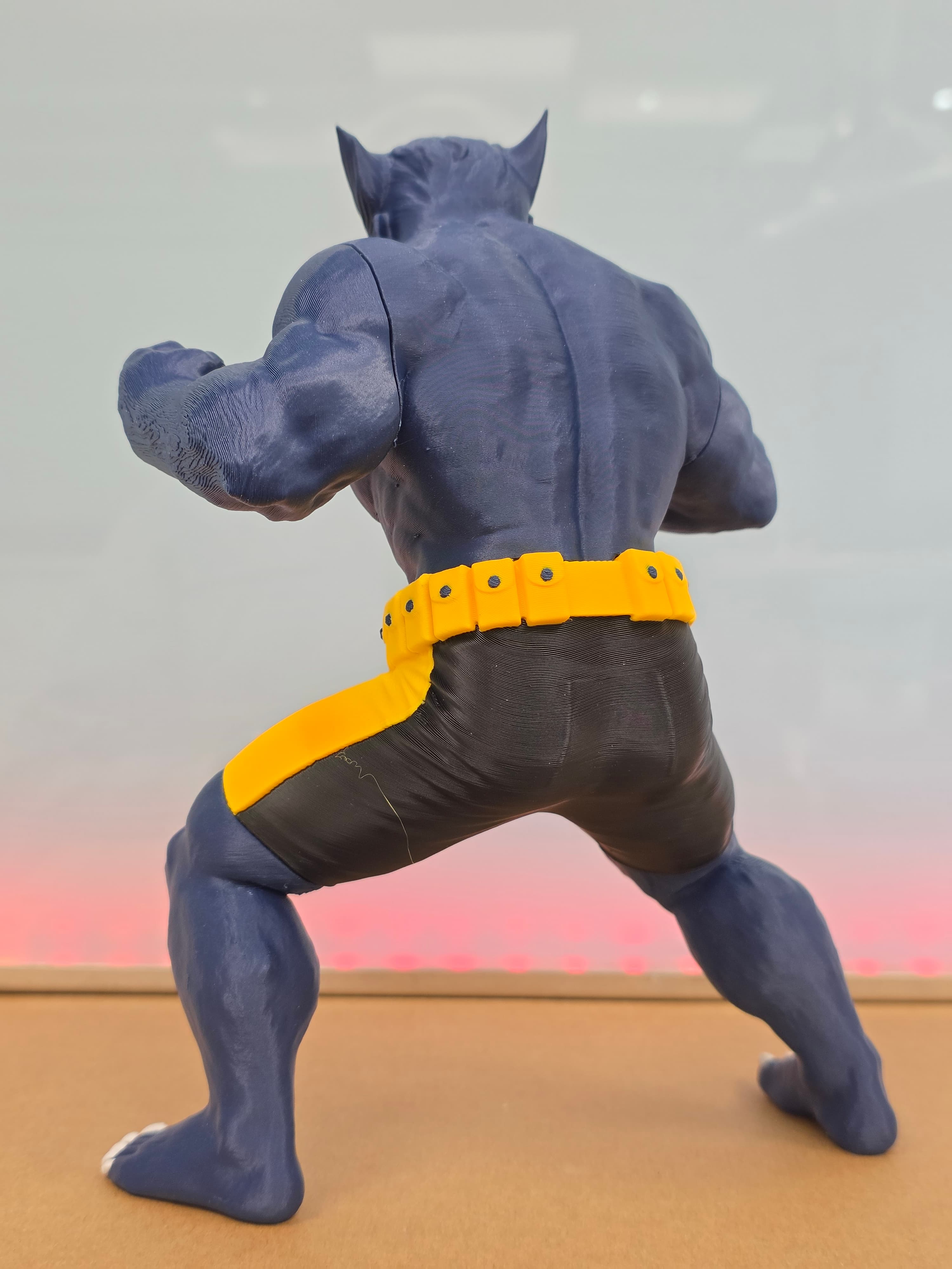 Le Fauve (Beast) — figurine multicolore X-Men