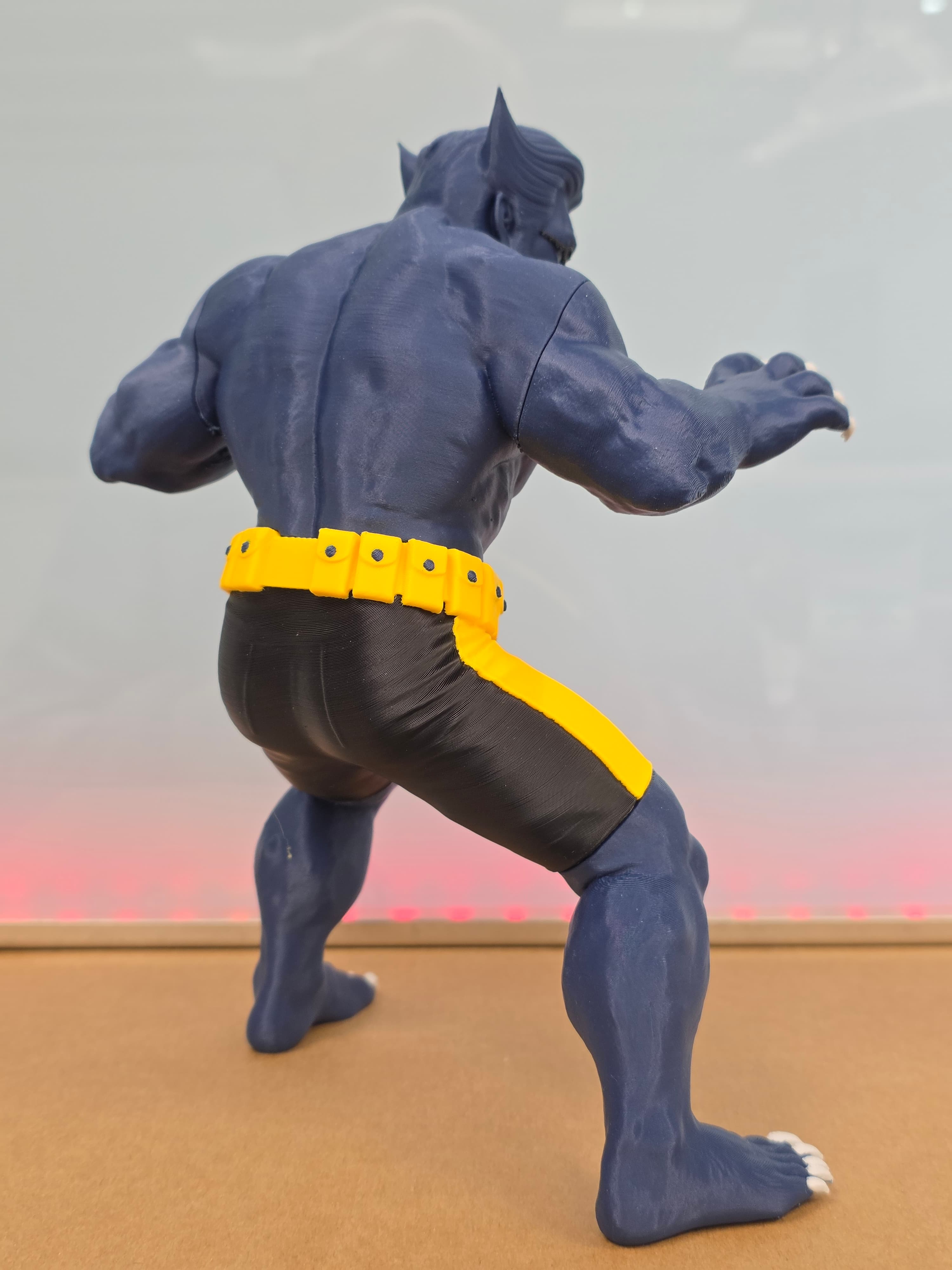 Le Fauve (Beast) — figurine multicolore X-Men