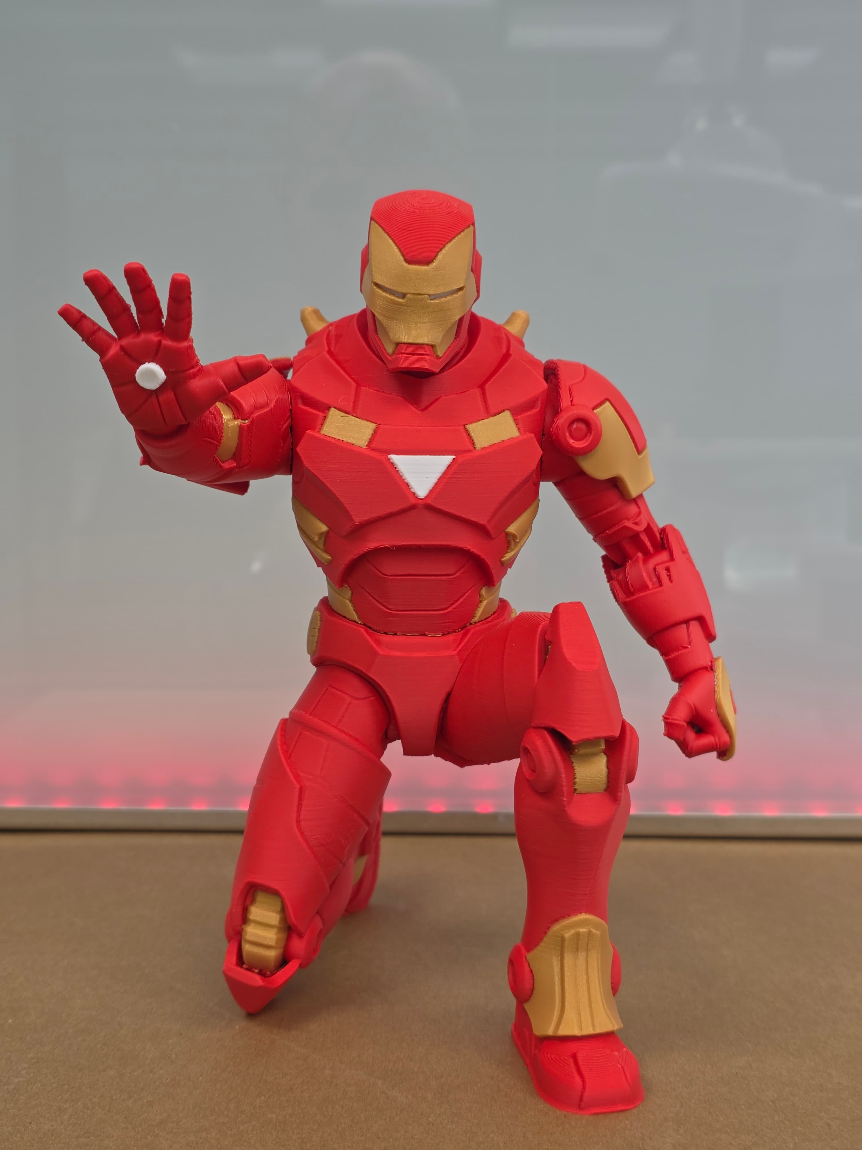 Iron Man — figurine multicolore