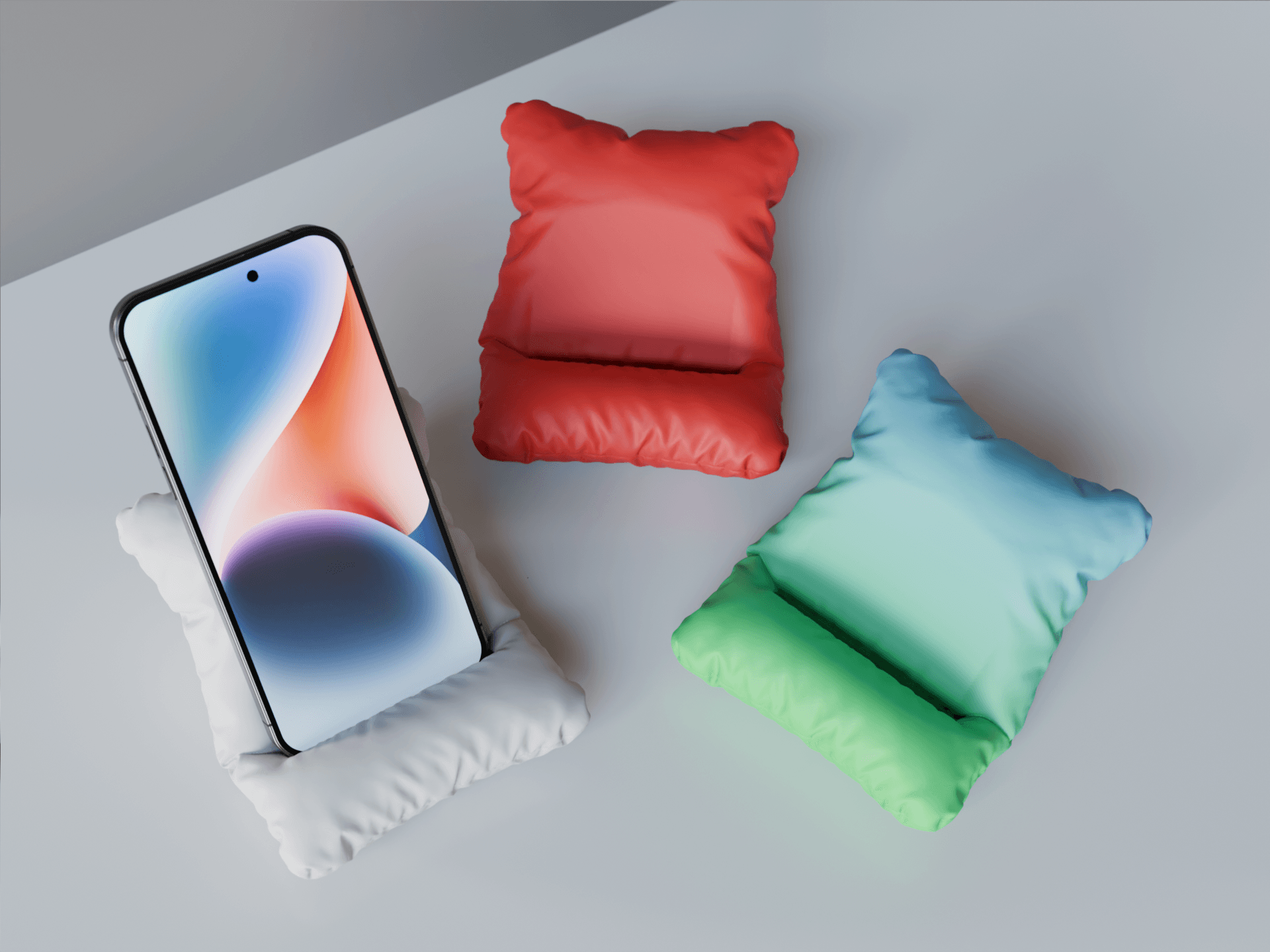 Support téléphone « Coussin »