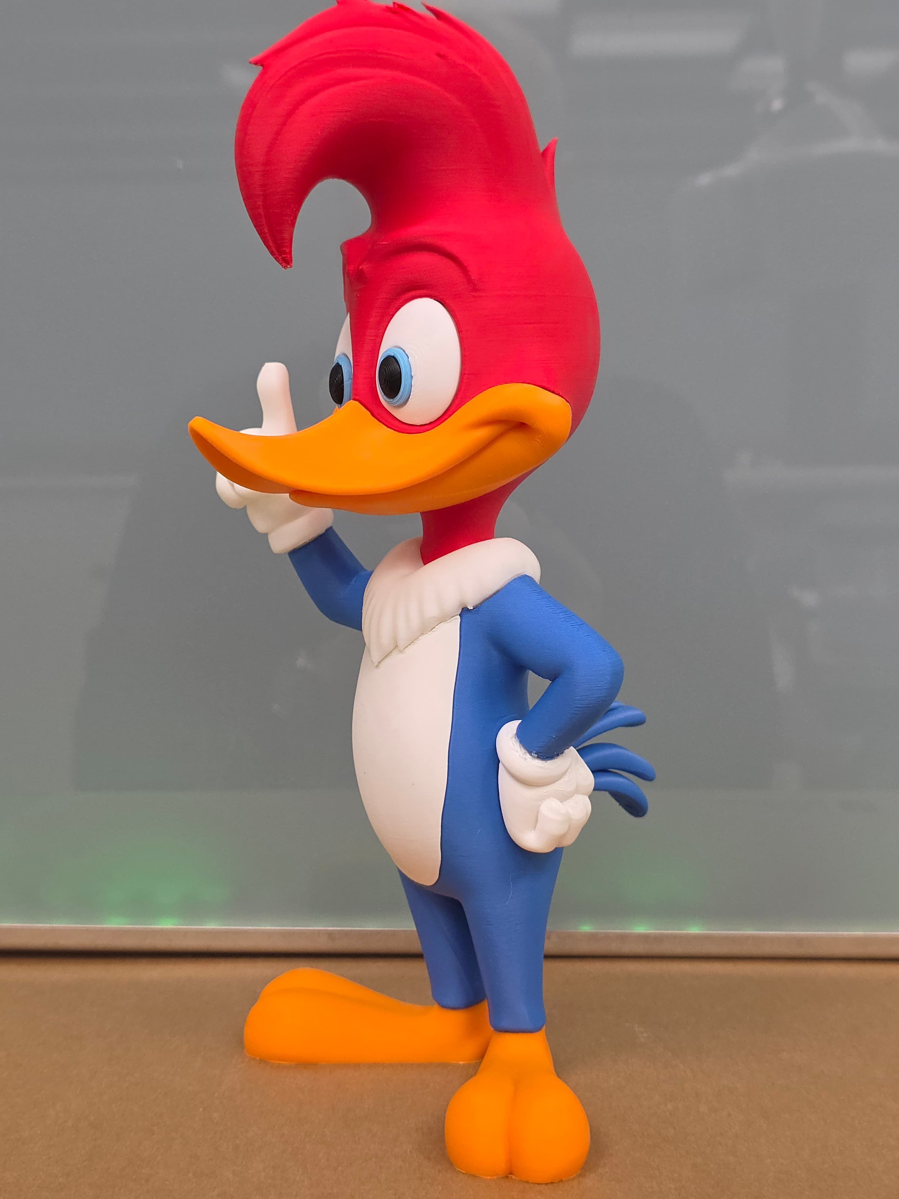 Woody Woodpecker — figurine multicolore
