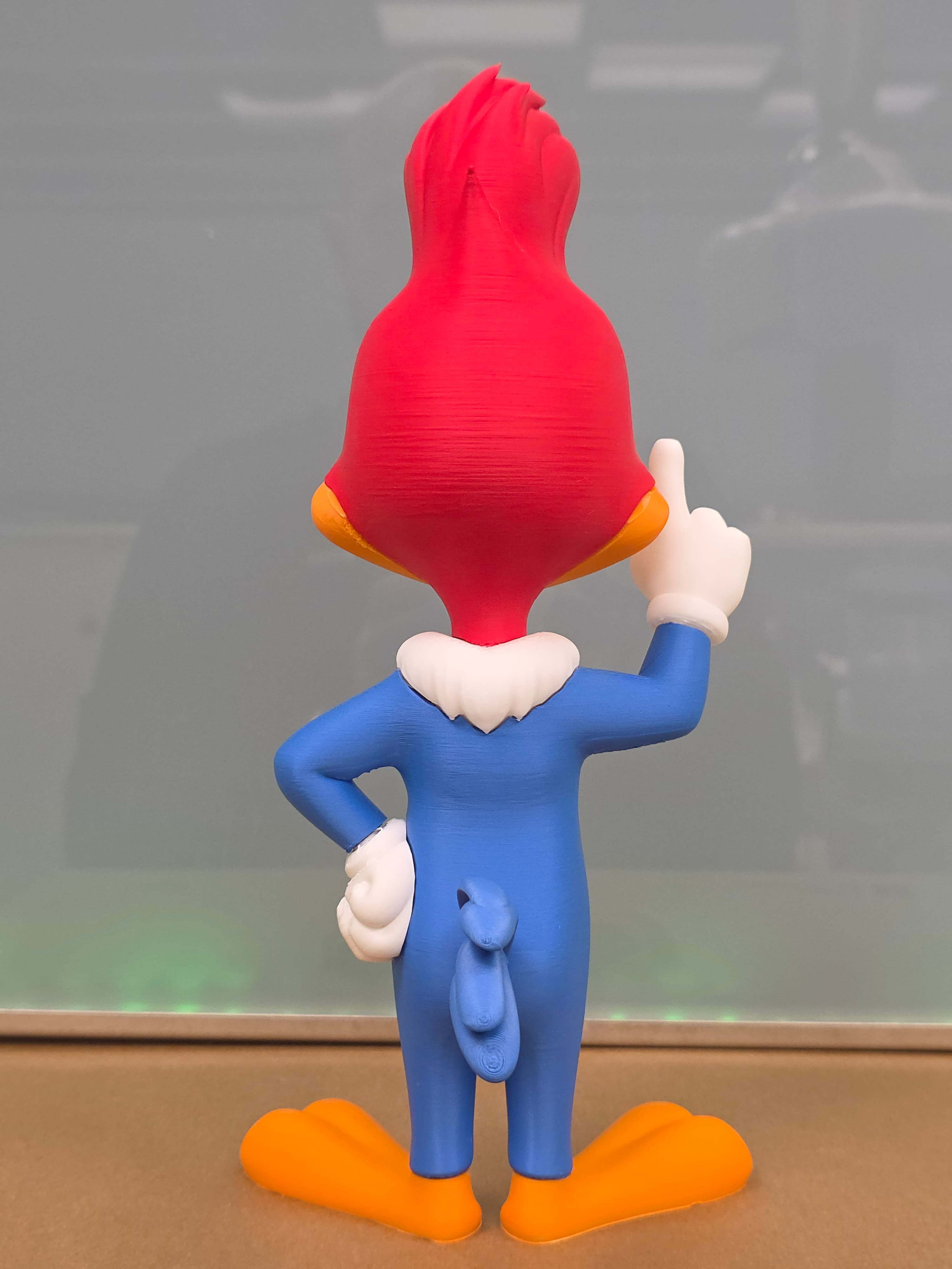 Woody Woodpecker — figurine multicolore