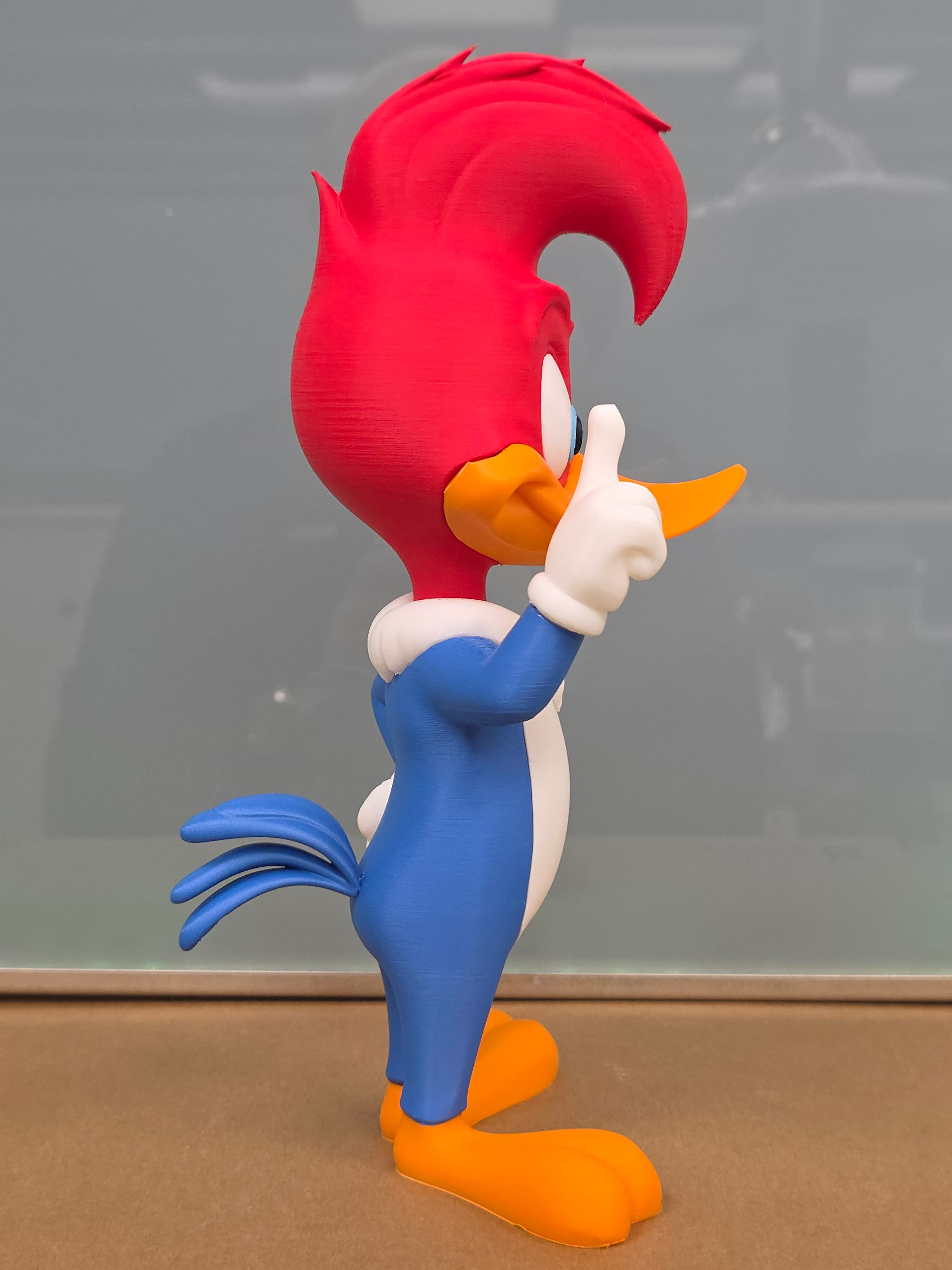 Woody Woodpecker — figurine multicolore