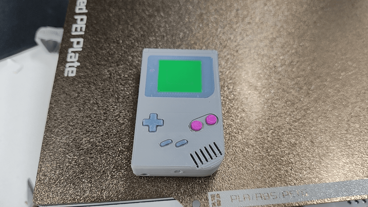 Porte-clés Game Boy rétro