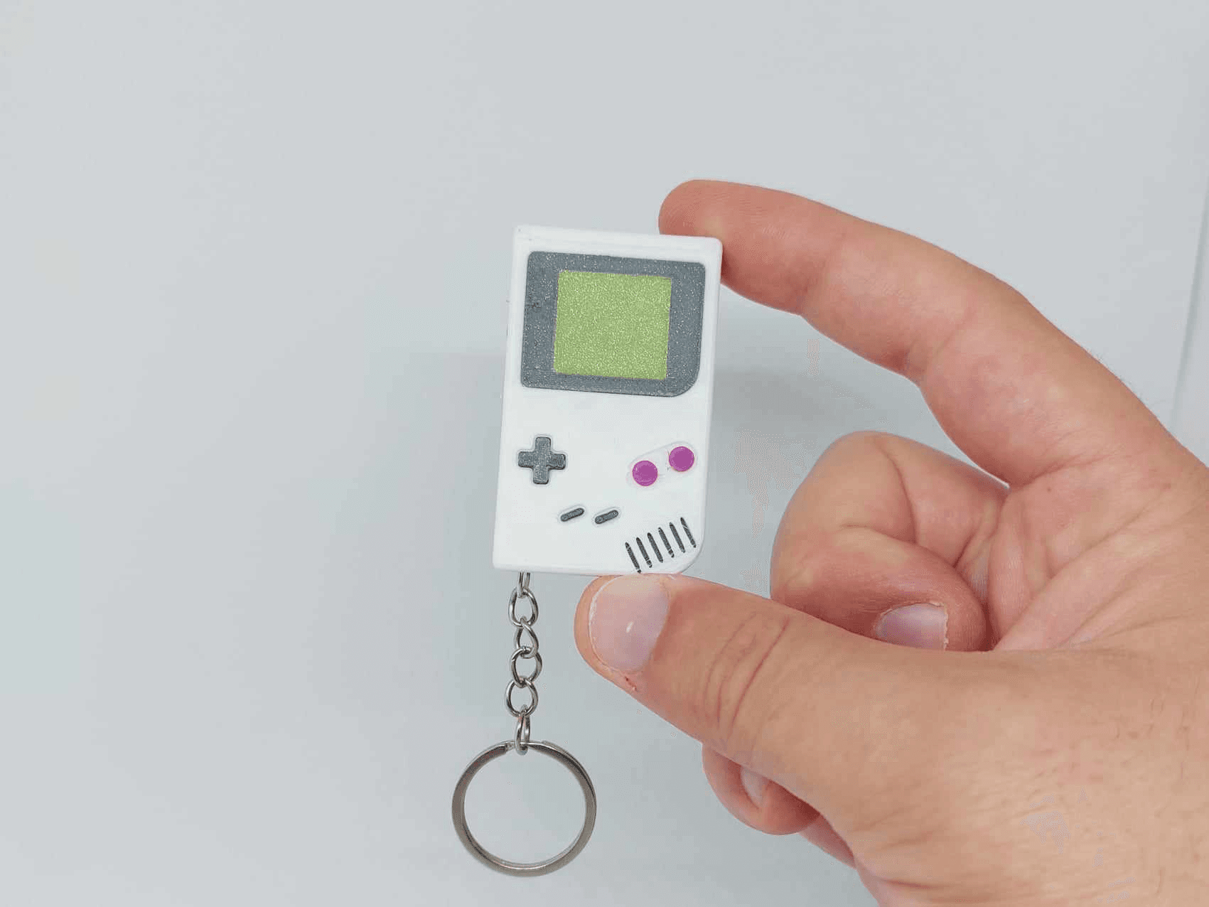 Porte-clés Game Boy rétro