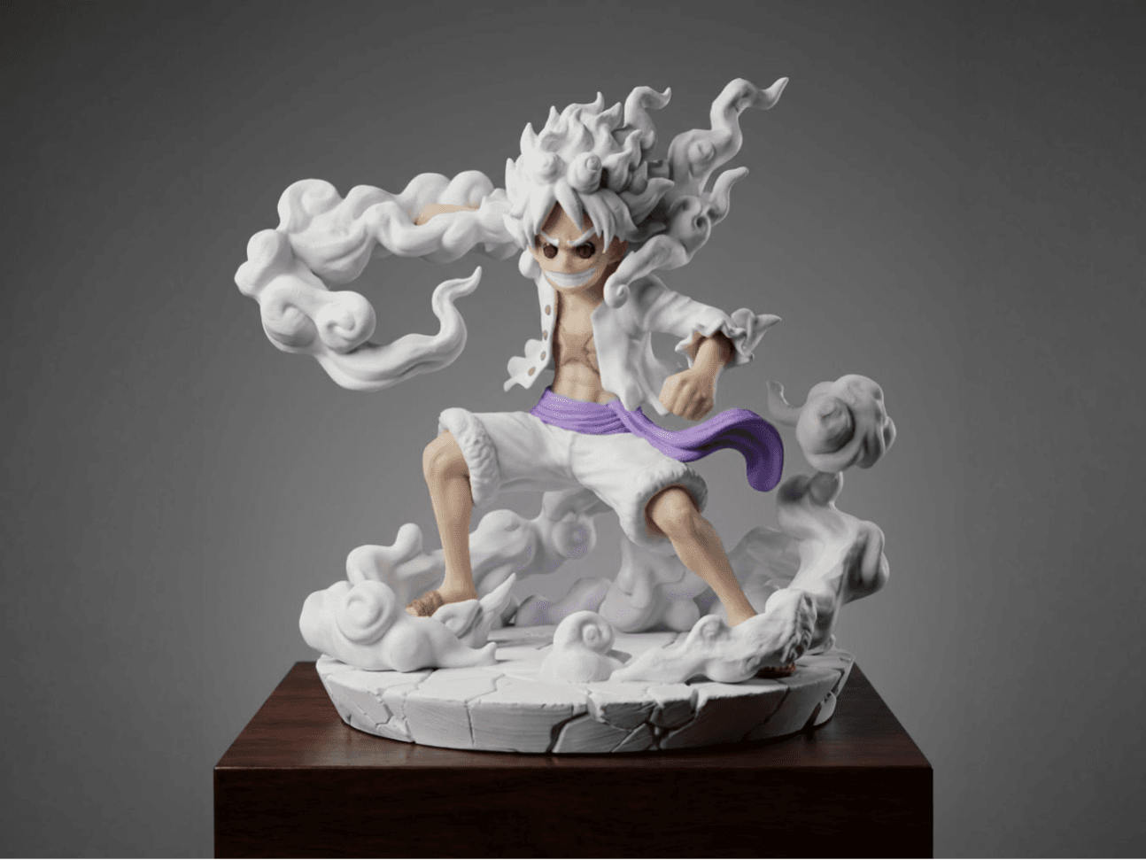 Statue Luffy Gear 5 — One Piece