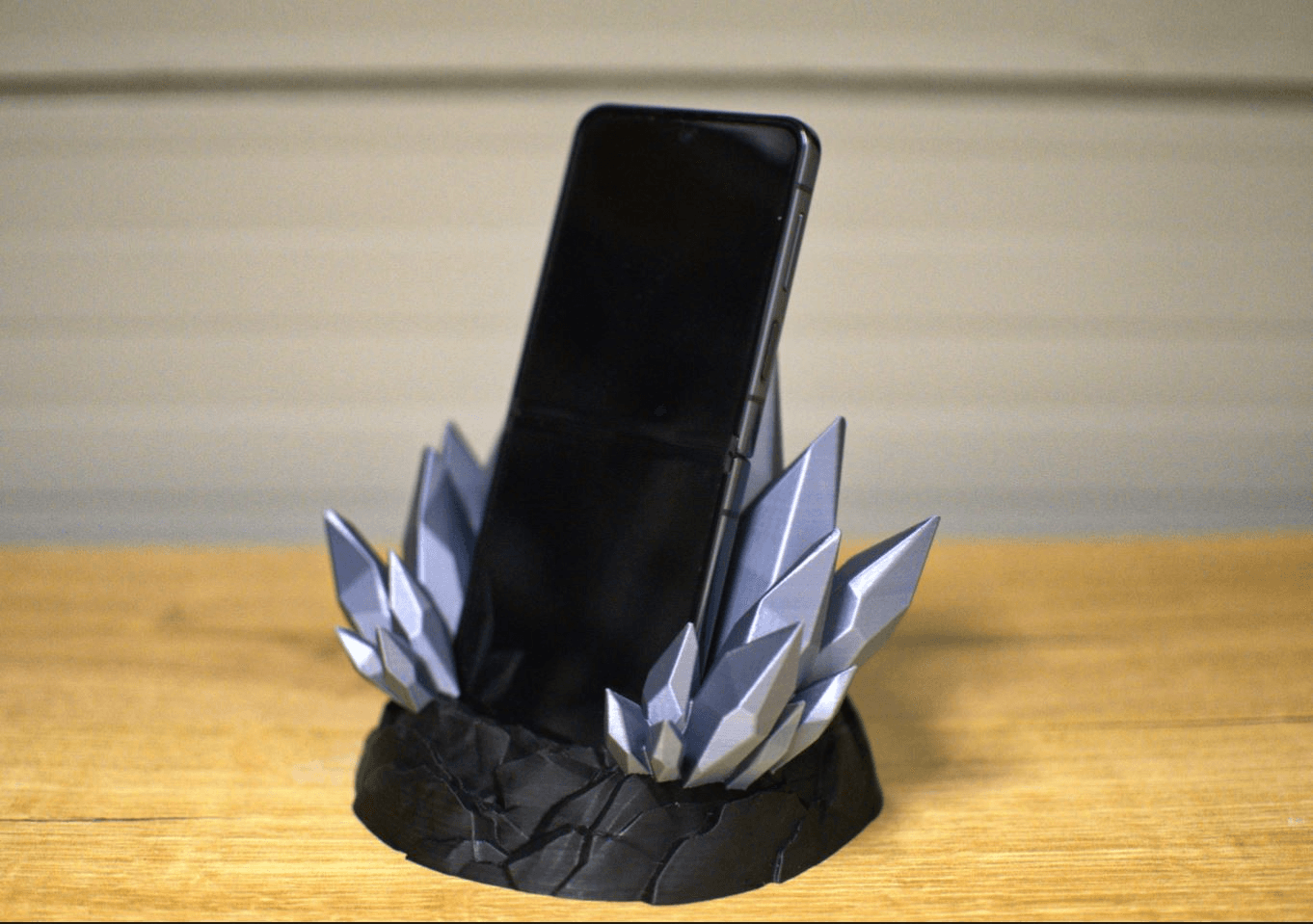 Support téléphone facettes « Cristal »
