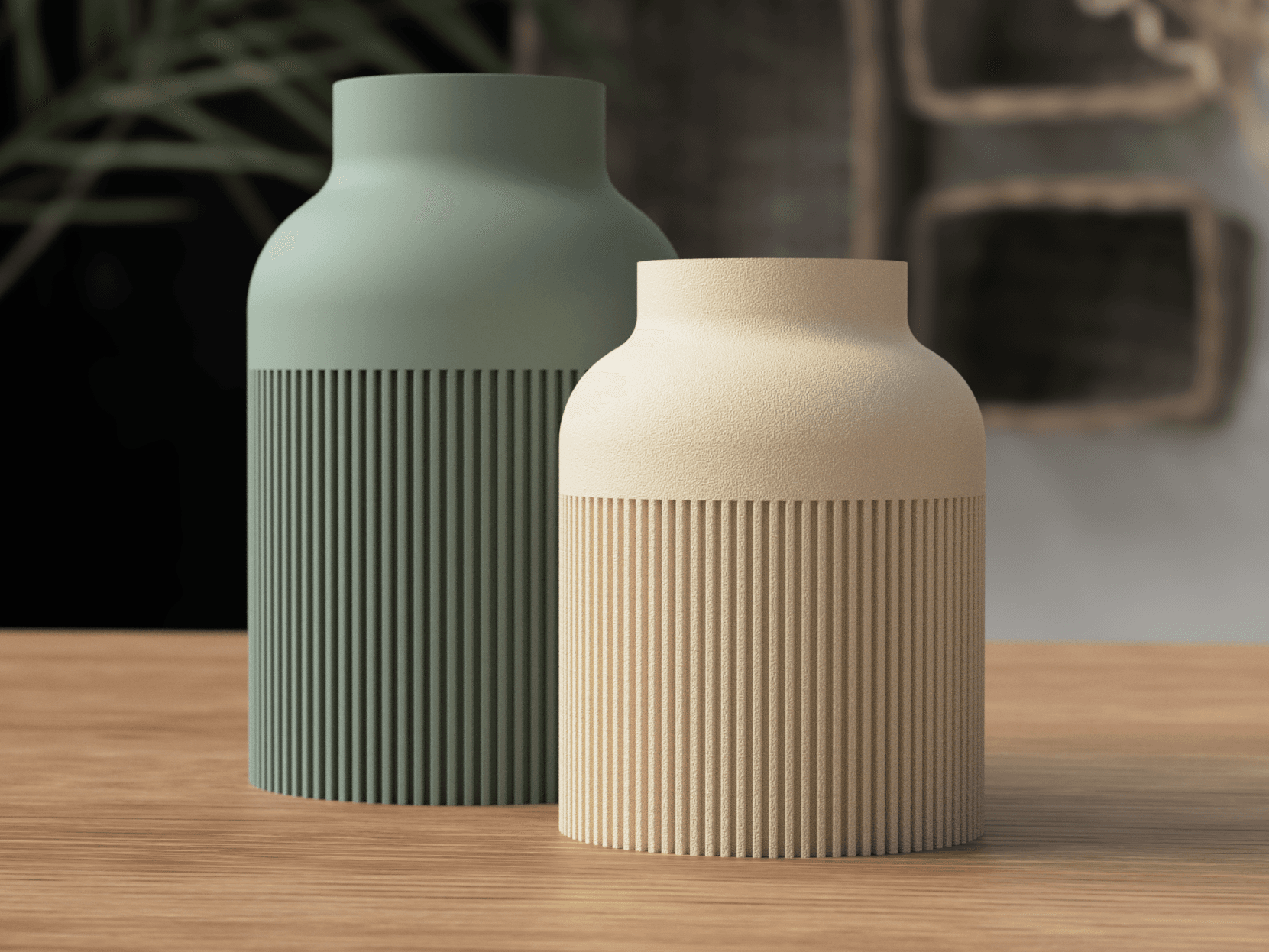 Vase Hiku Japandi