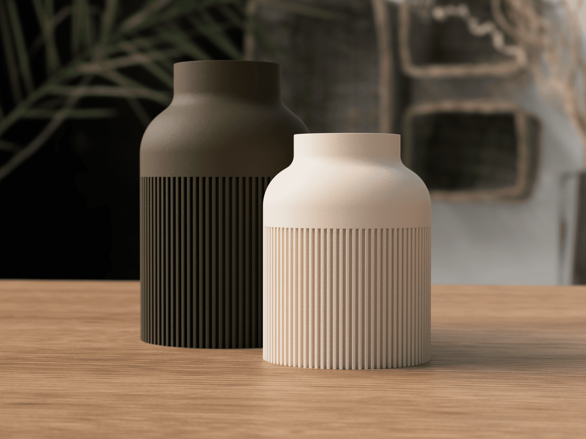 Vase Hiku Japandi