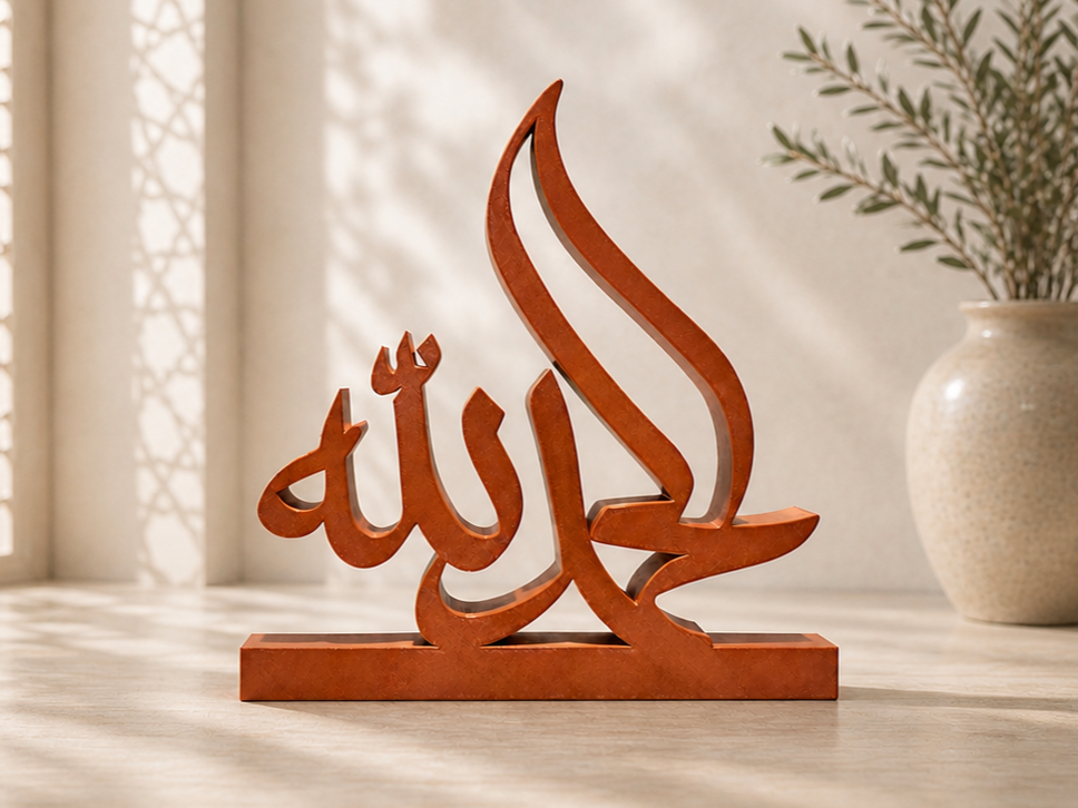 Alhamdulillah Calligraphy Stand V2