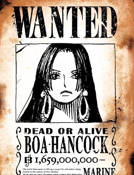 Avis de recherche — Boa Hancock
