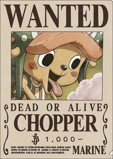 Avis de recherche — Tony Tony Chopper