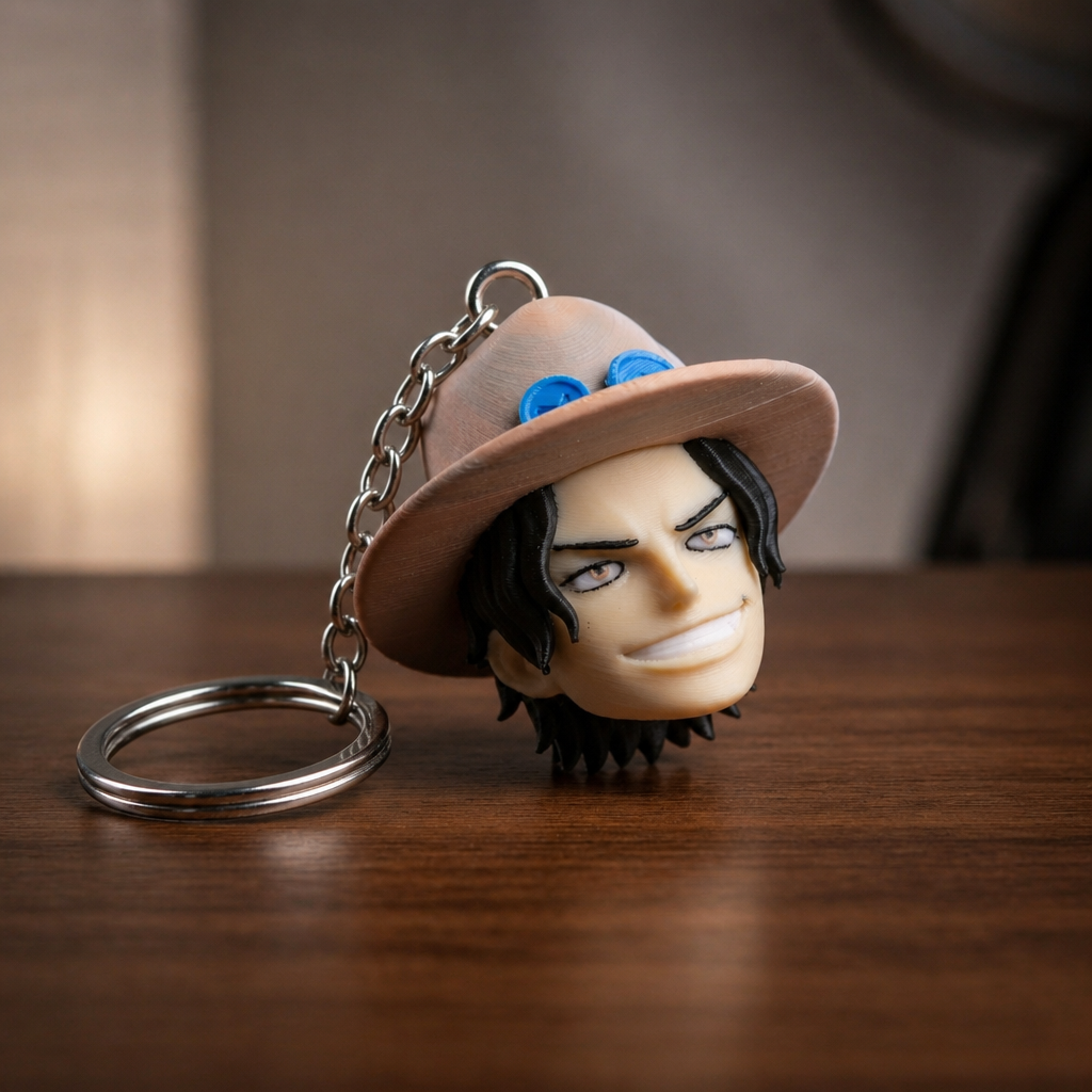 Porte-clés Portgas D. Ace (One Piece)