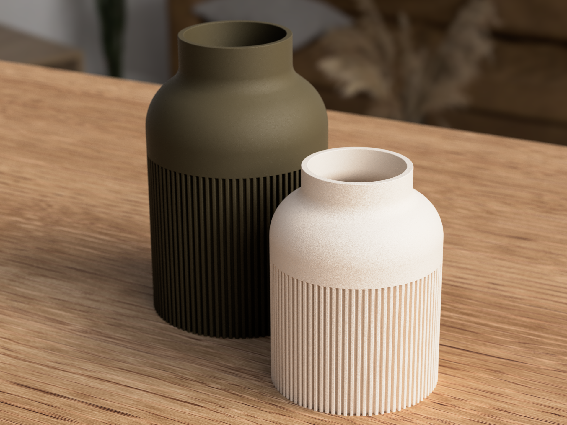 Vase Hiku Japandi